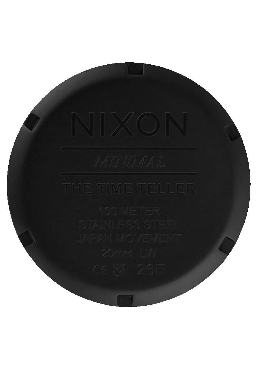 Time Teller - Black / White / Black sold by Nixon product image thumbnail 5