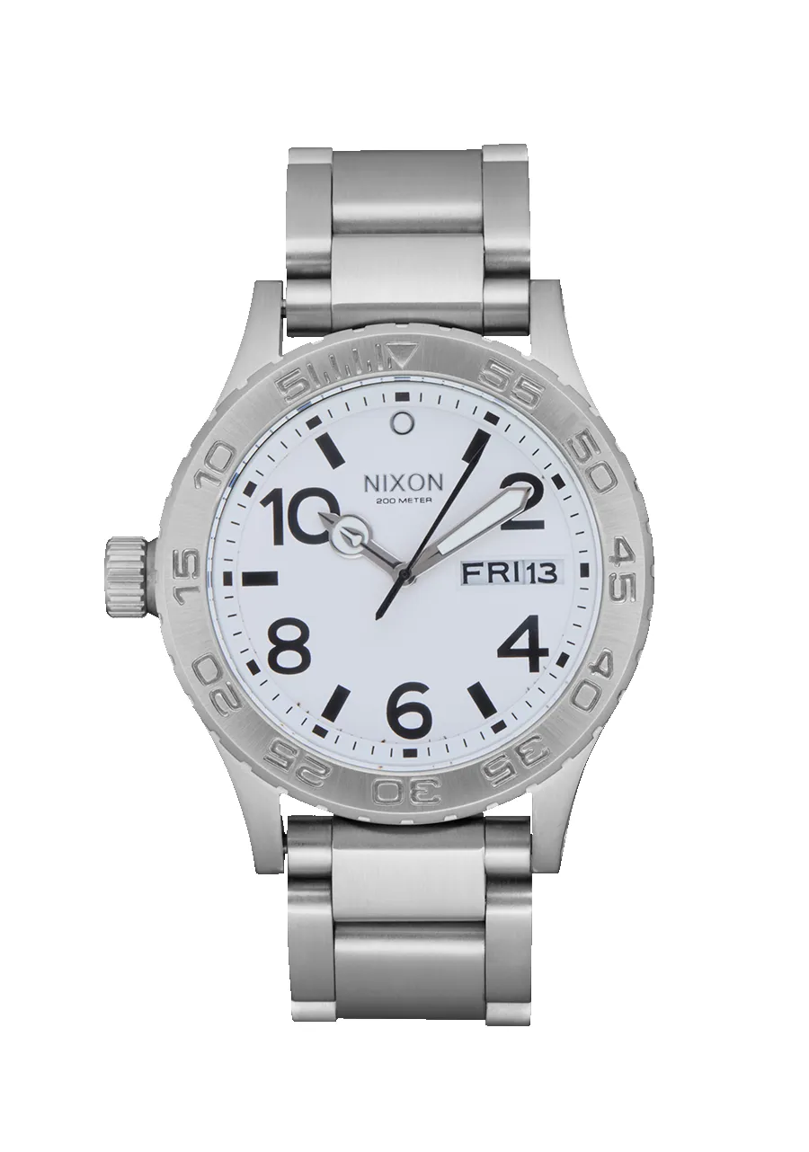 42-20 - All Silver / White sold by Nixon