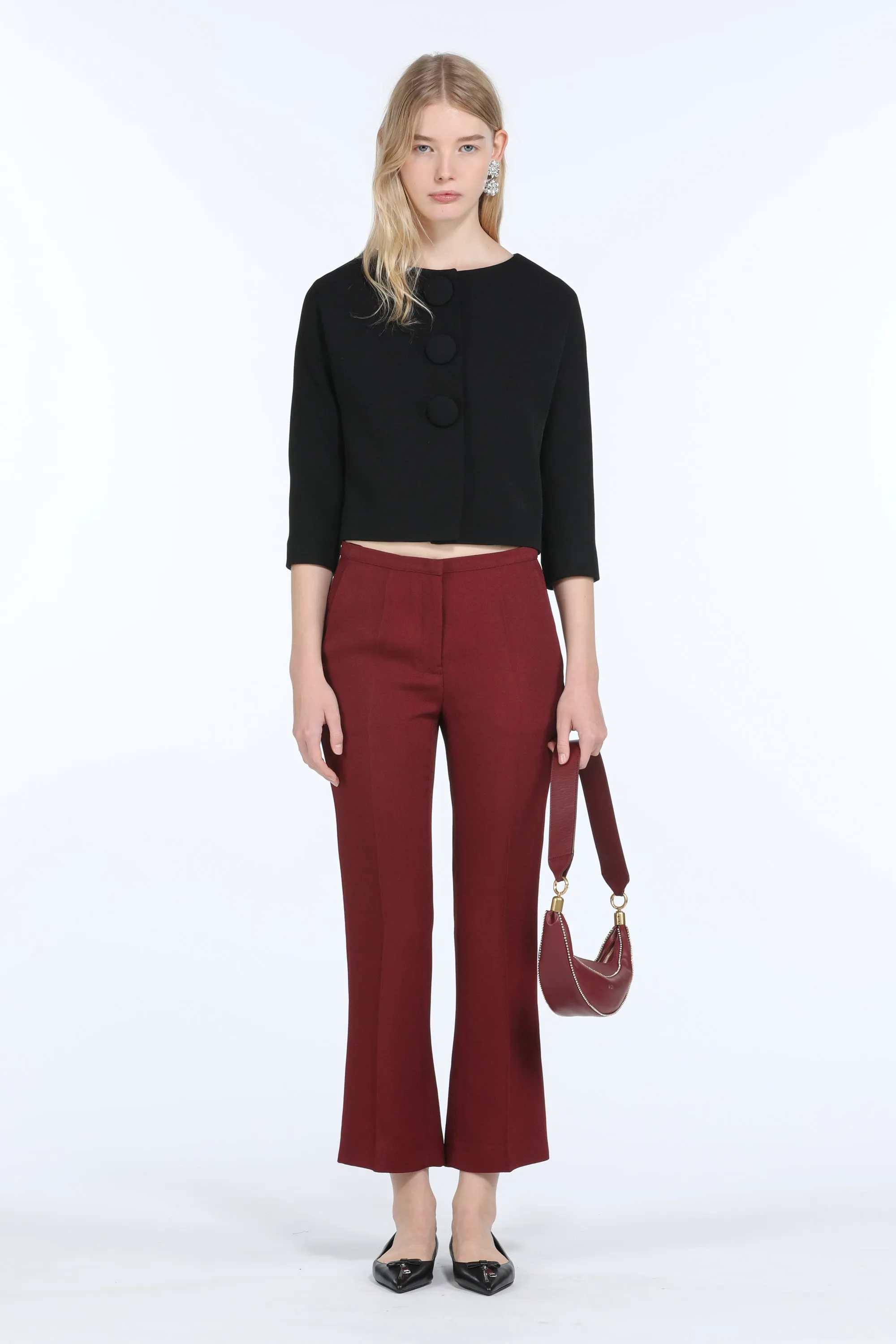 Blazer cropped monopetto sold by No. 21 product image thumbnail 4