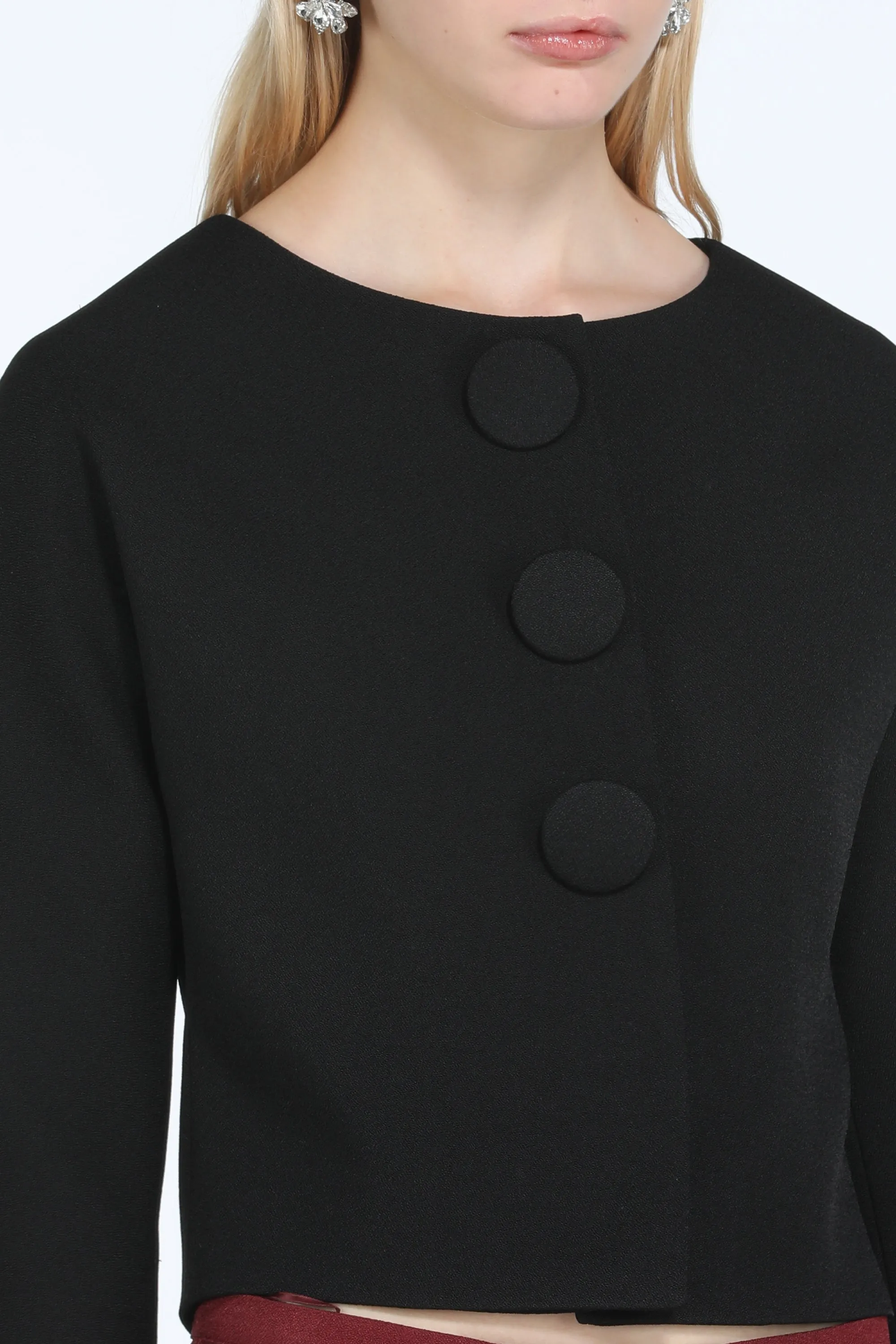 Blazer cropped monopetto sold by No. 21 product image thumbnail 5