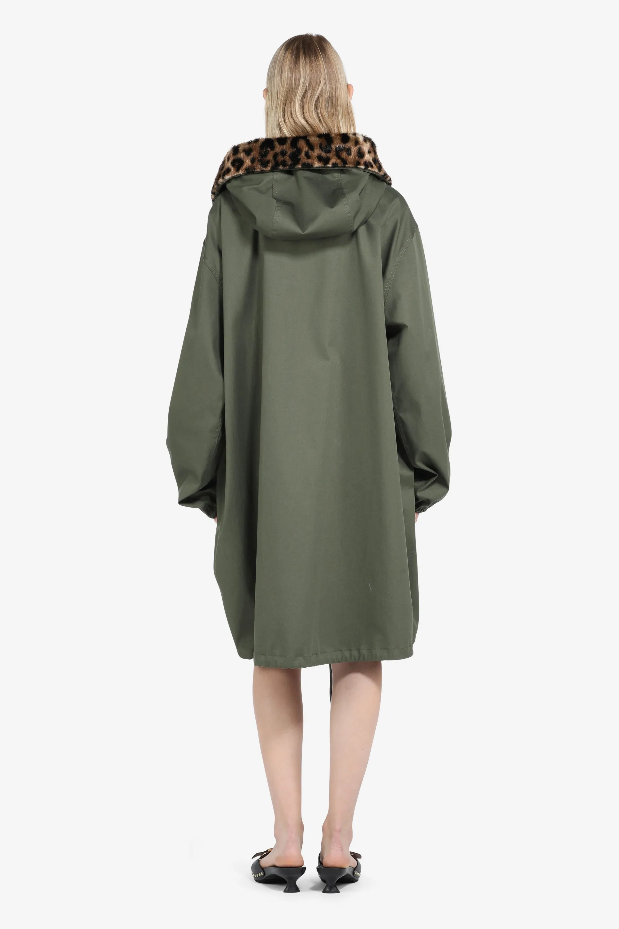 Giacca con cappuccio e colletto a contrasto sold by No. 21 product image thumbnail 2