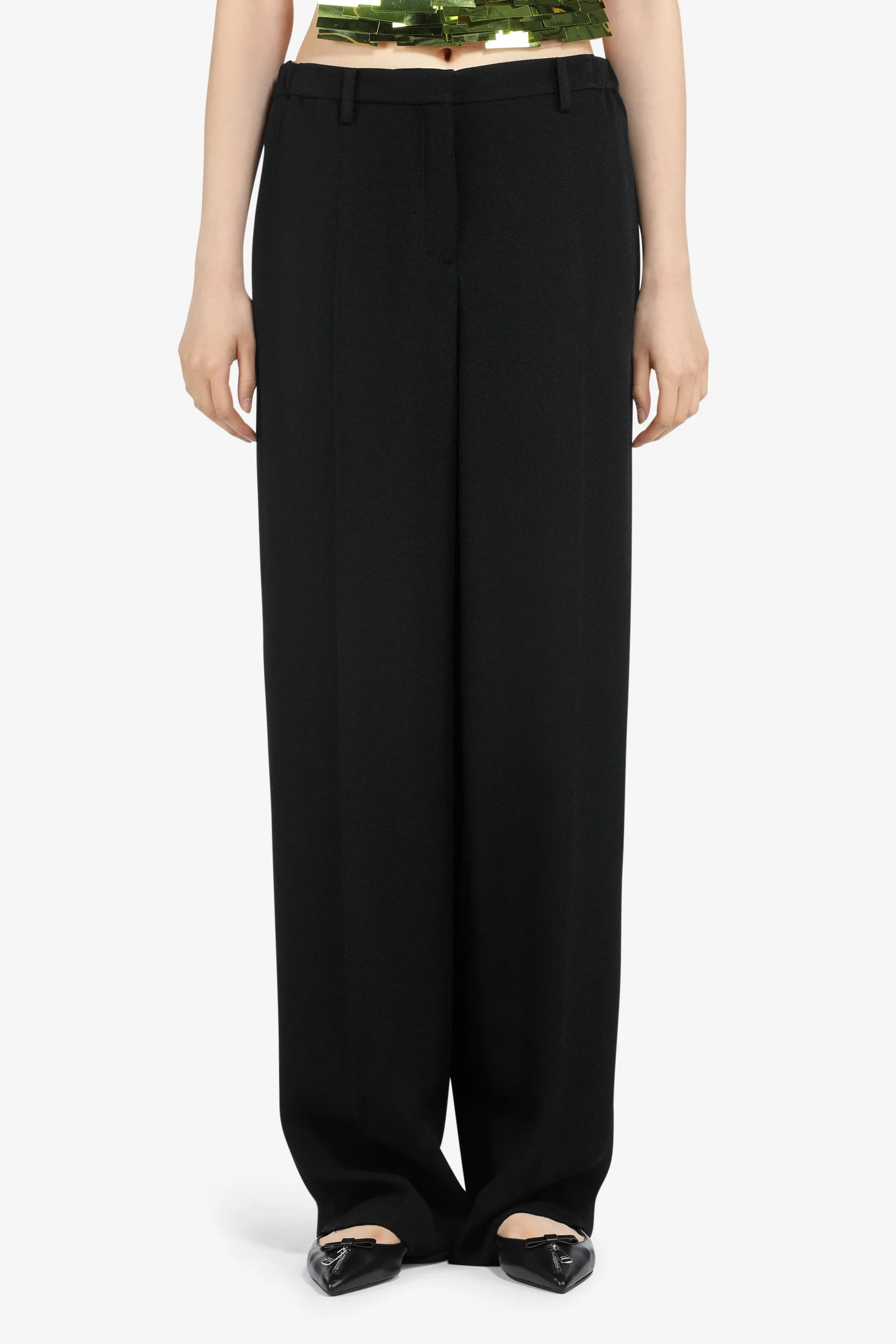 Pantaloni a gamba ampia sold by No. 21