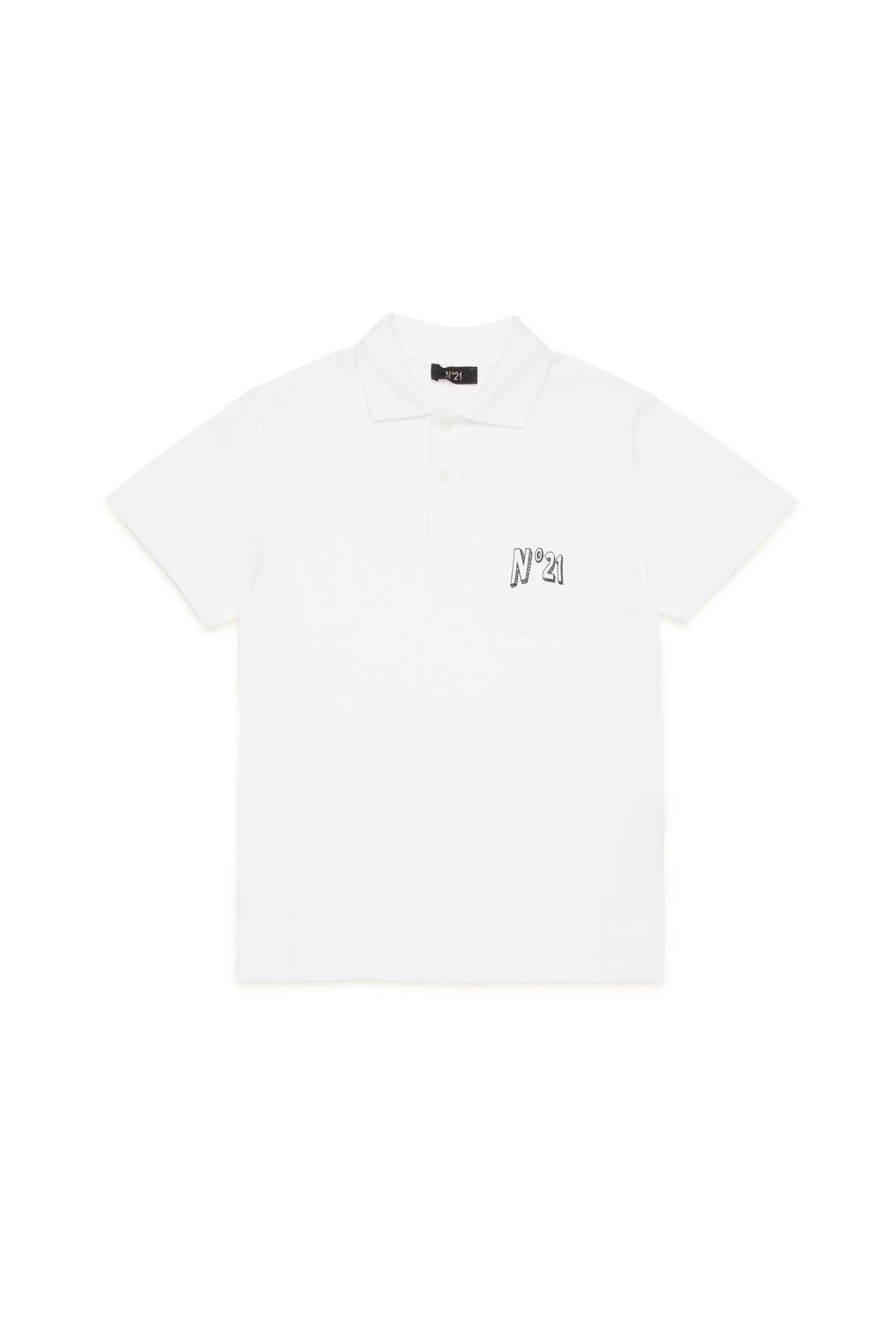 Polo in Cotone con Logo sold by No. 21