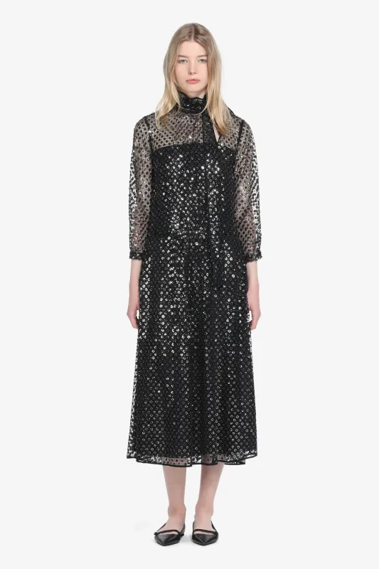 Abito Midi in Rete con Paillettes sold by No. 21