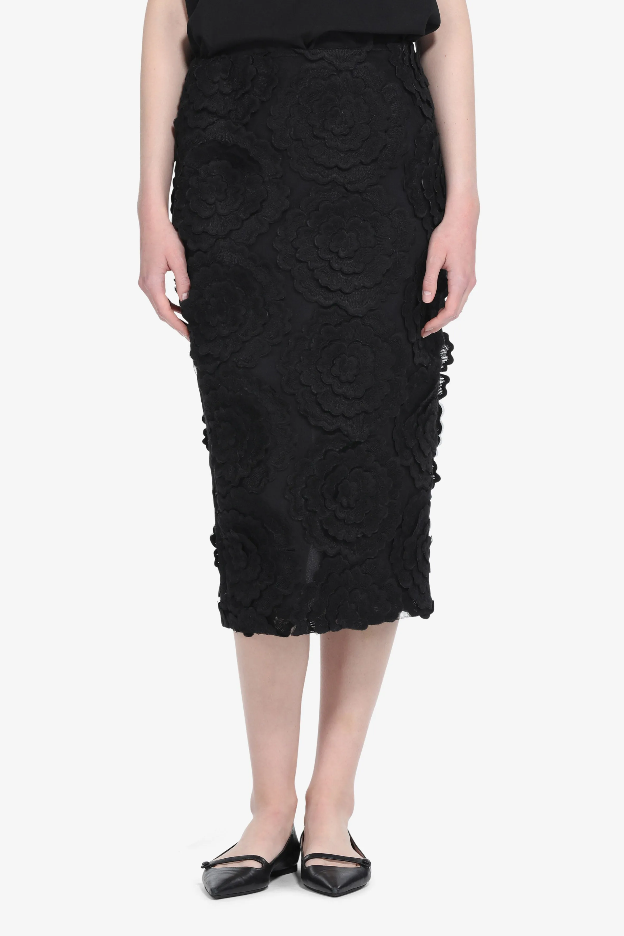 Gonna in Rete con Applicazioni Floreali sold by No. 21