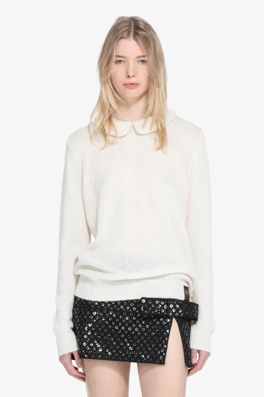 Maglione con Colletto Arrotondato sold by No. 21