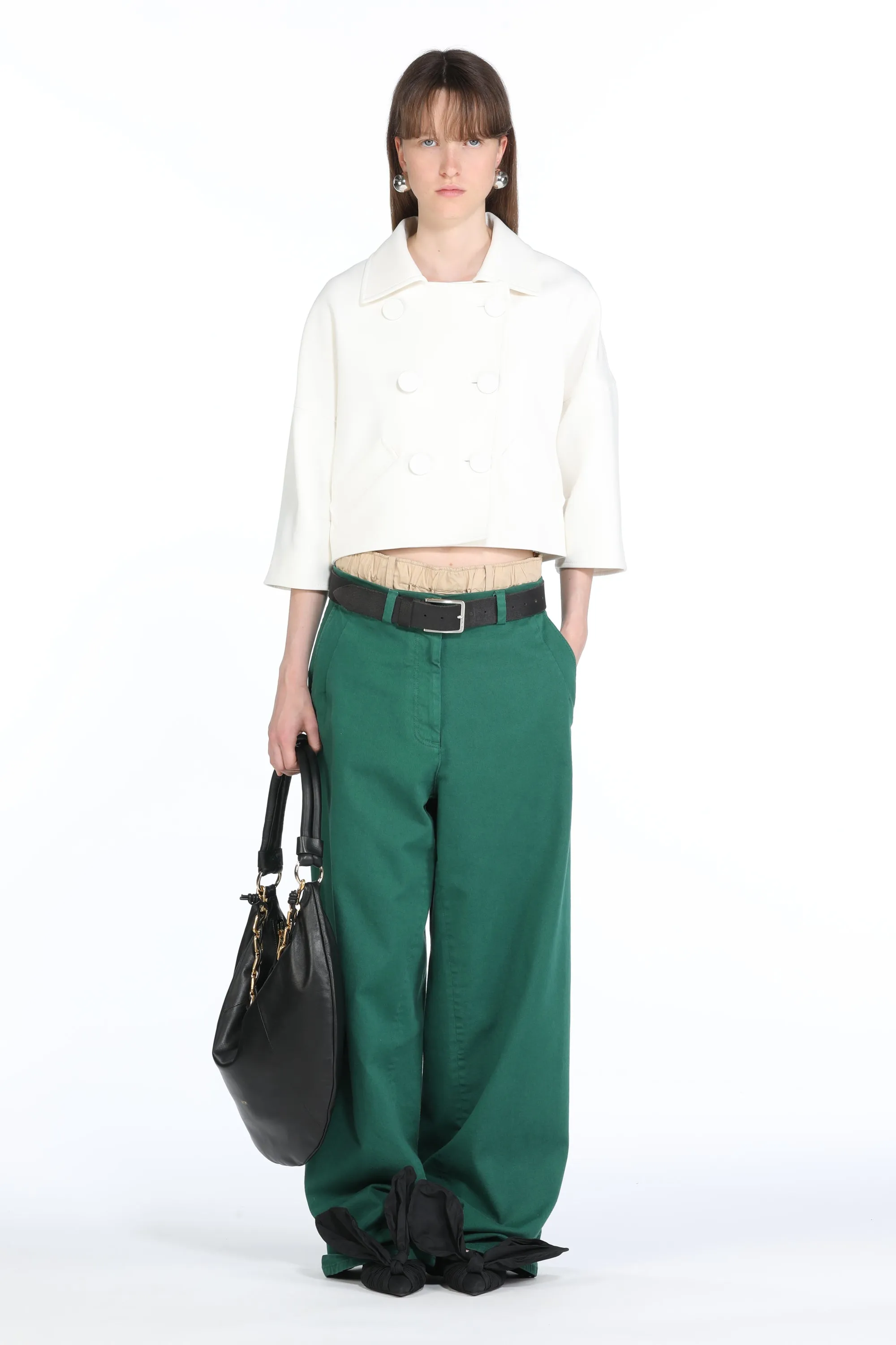 Giacca cropped doppiopetto sold by No. 21 product image thumbnail 4