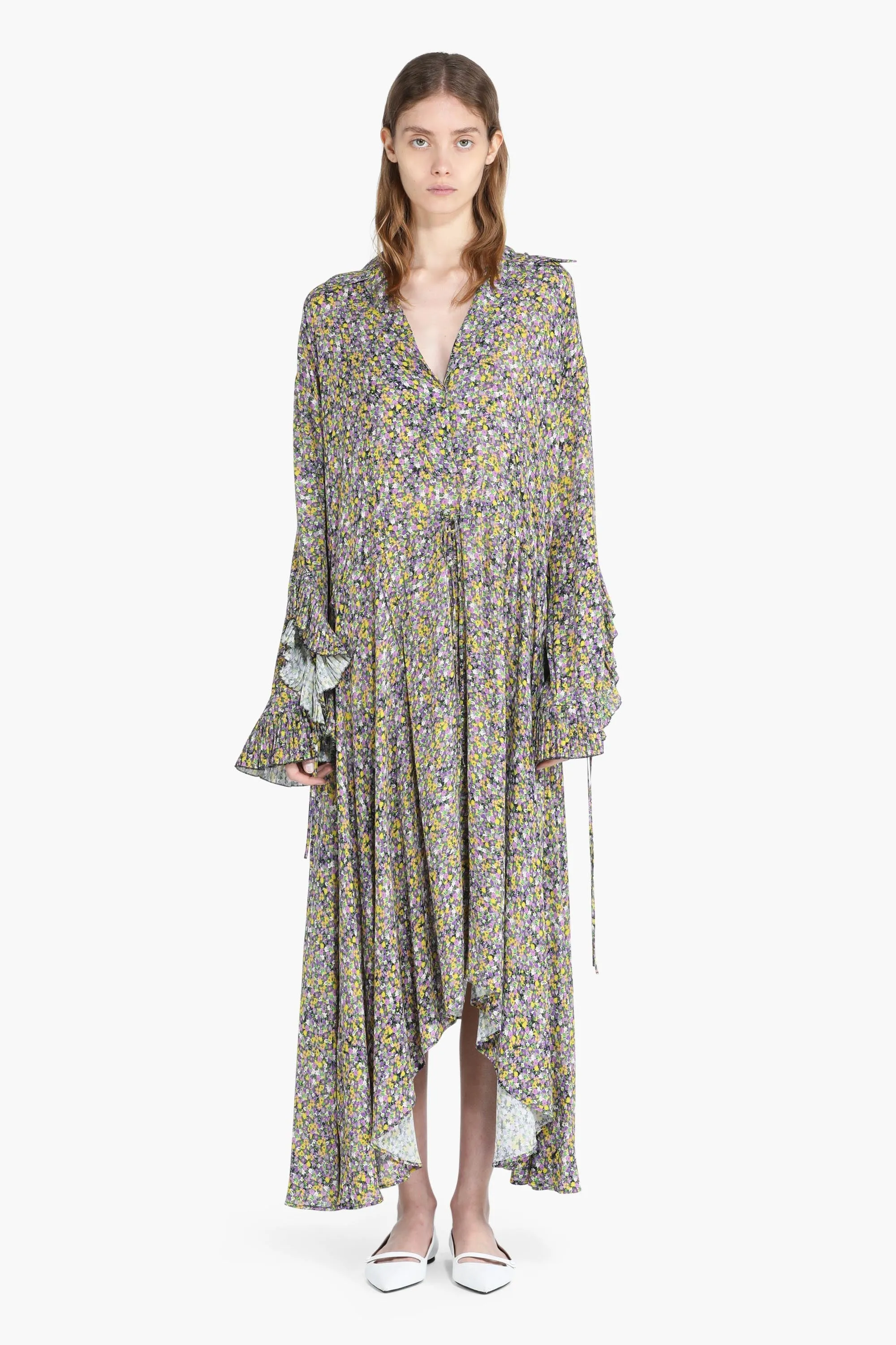 Abito lungo con motivo floreale sold by No. 21