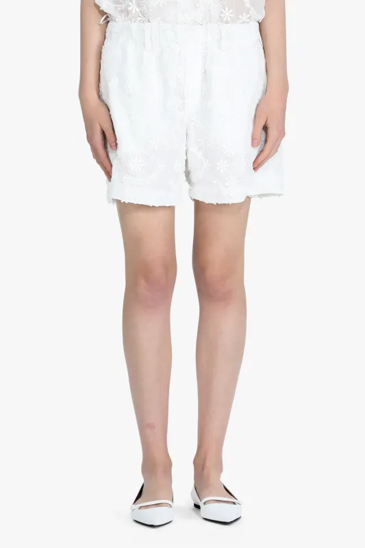Shorts in pizzo sold by No. 21