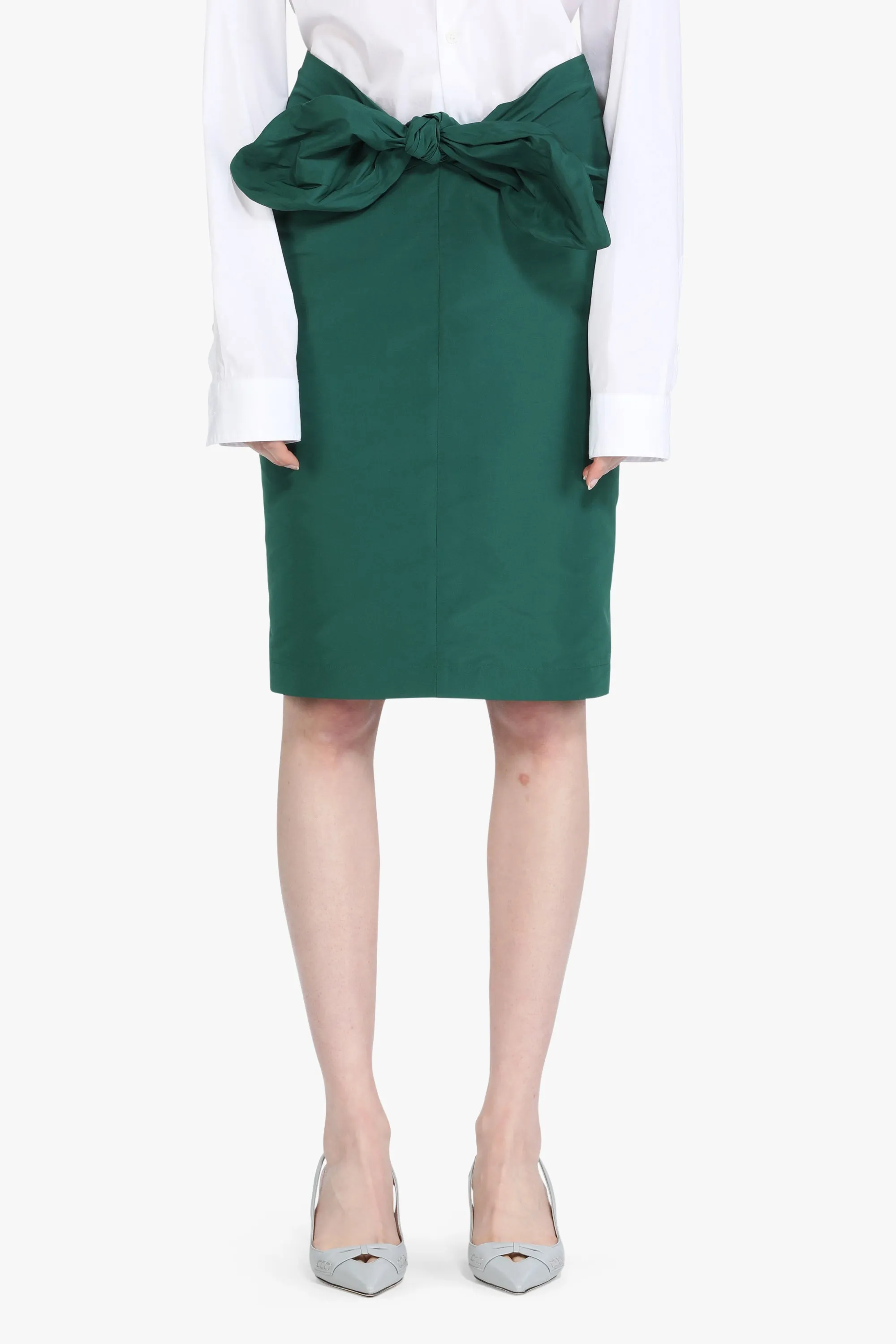 Gonna midi con fiocco sold by No. 21