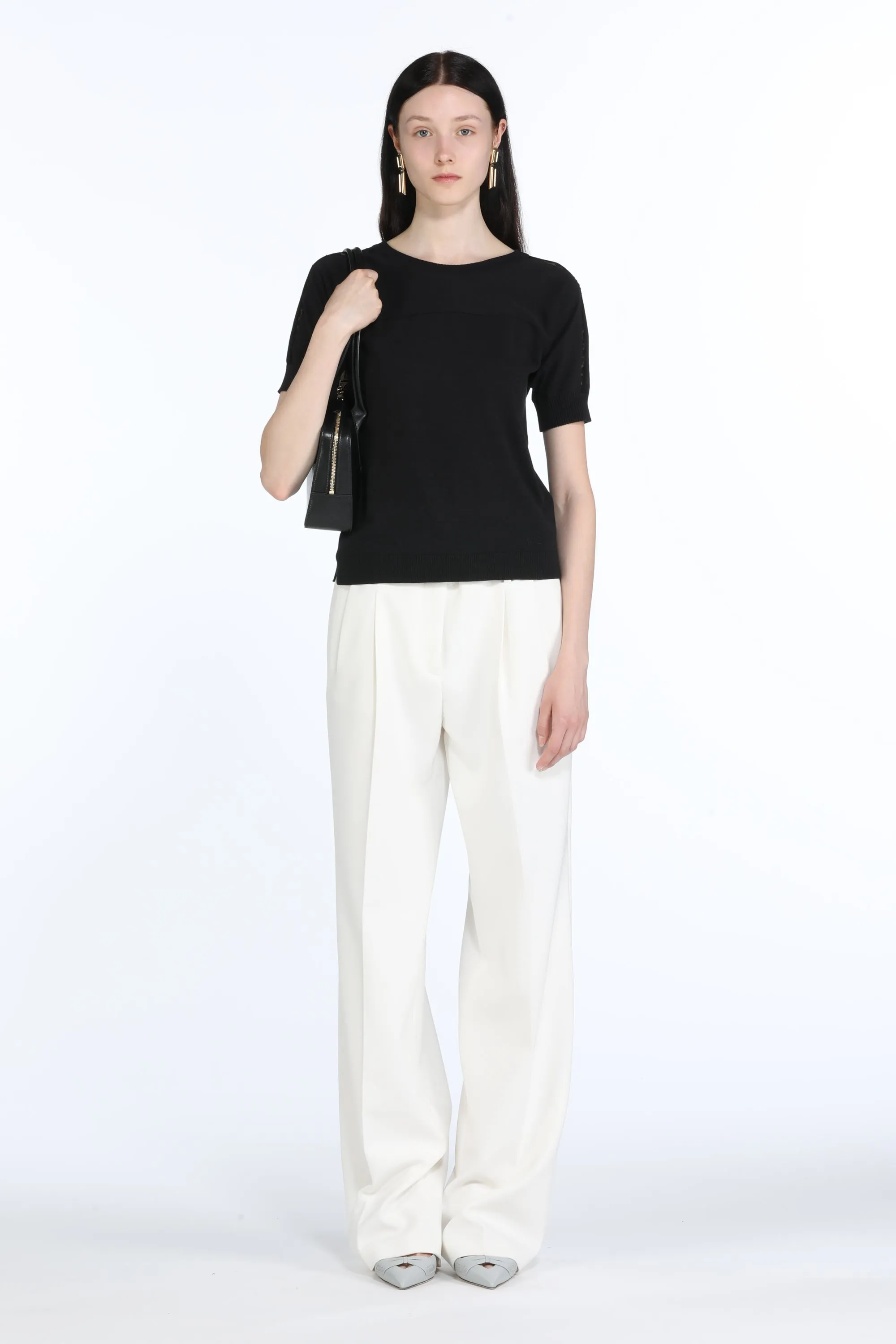 Pantaloni a gamba ampia sold by No. 21 product image thumbnail 4