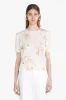 Maglione con motivo floreale jacquard sold by No. 21