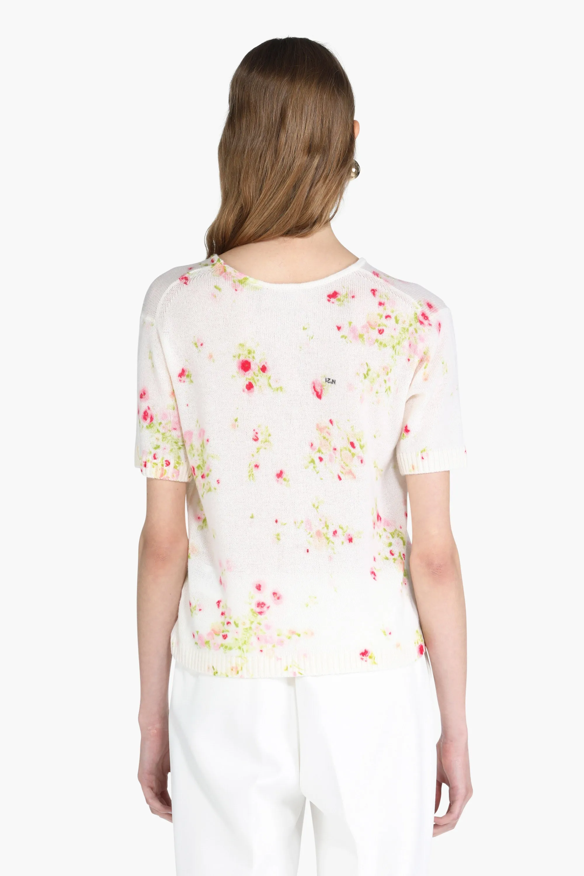 Maglione con motivo floreale jacquard sold by No. 21 product image thumbnail 2