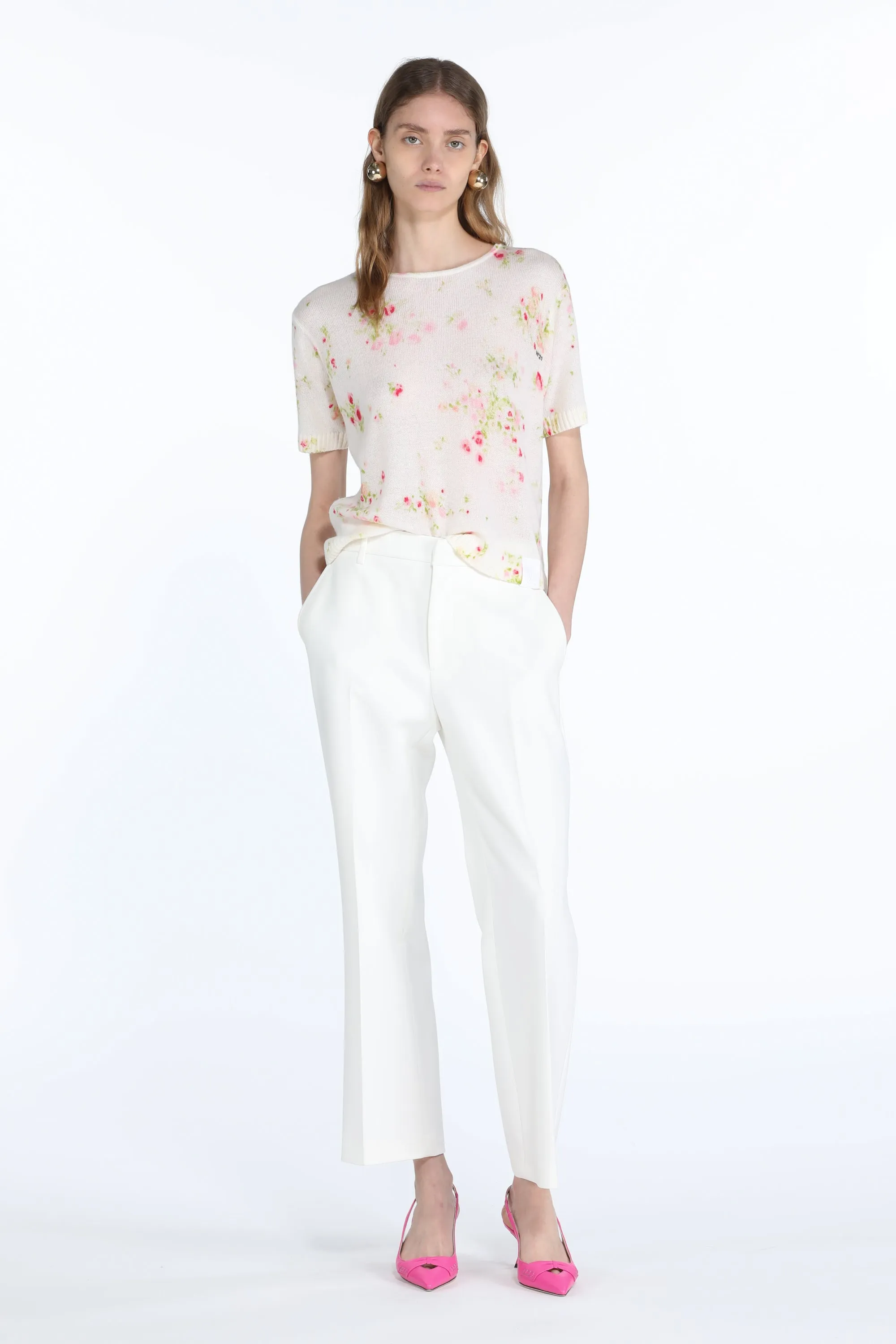 Maglione con motivo floreale jacquard sold by No. 21 product image thumbnail 4