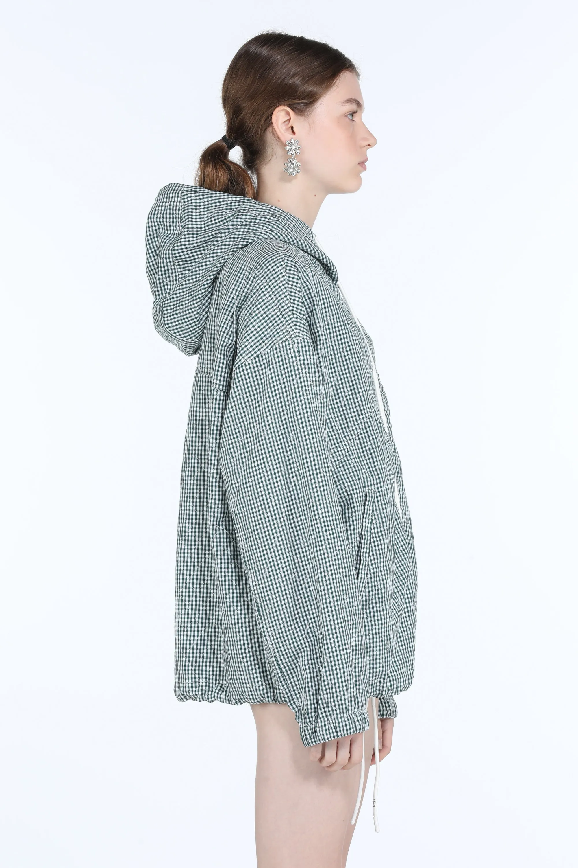 Giacca oversize a quadretti sold by No. 21 product image thumbnail 3