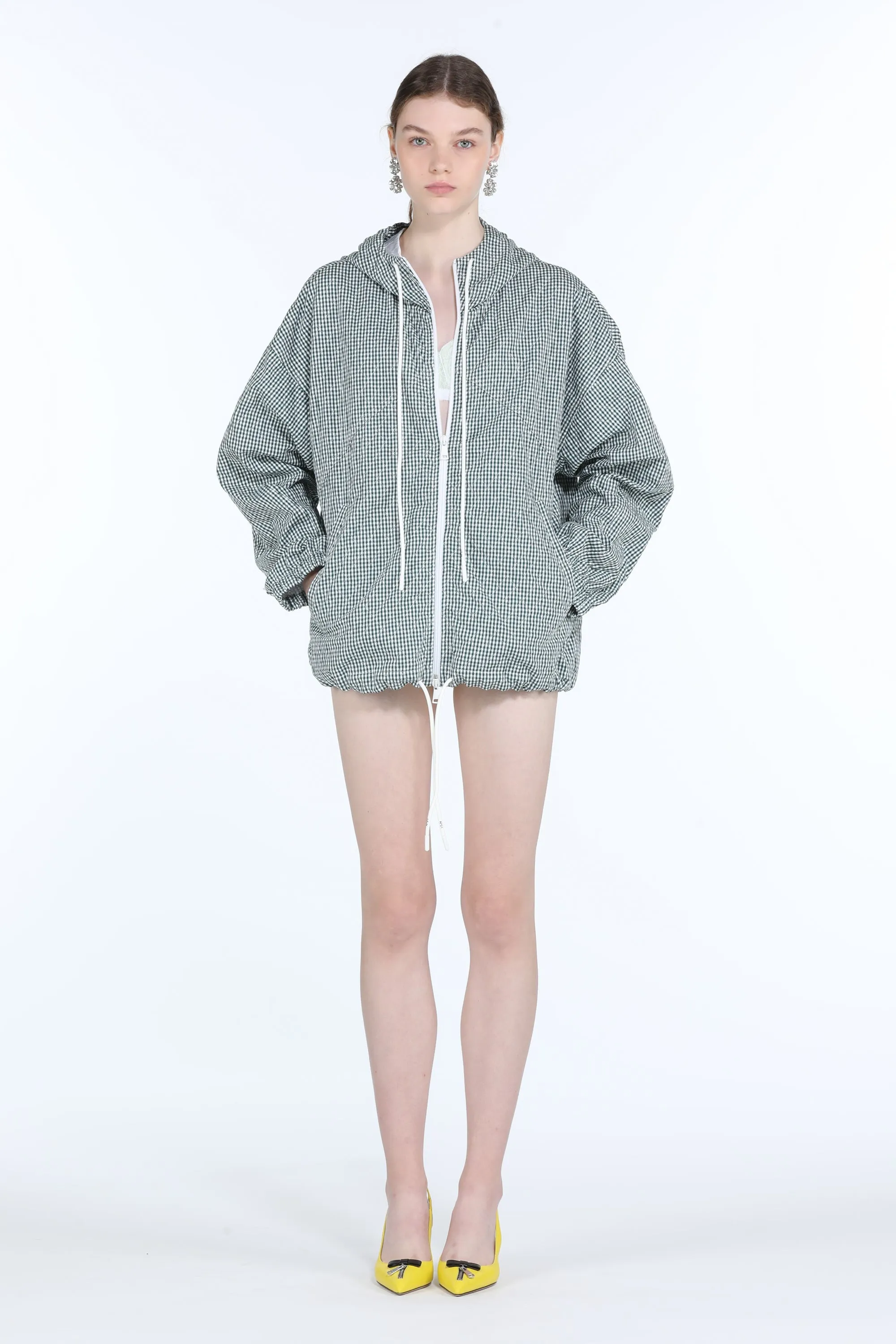 Giacca oversize a quadretti sold by No. 21 product image thumbnail 4