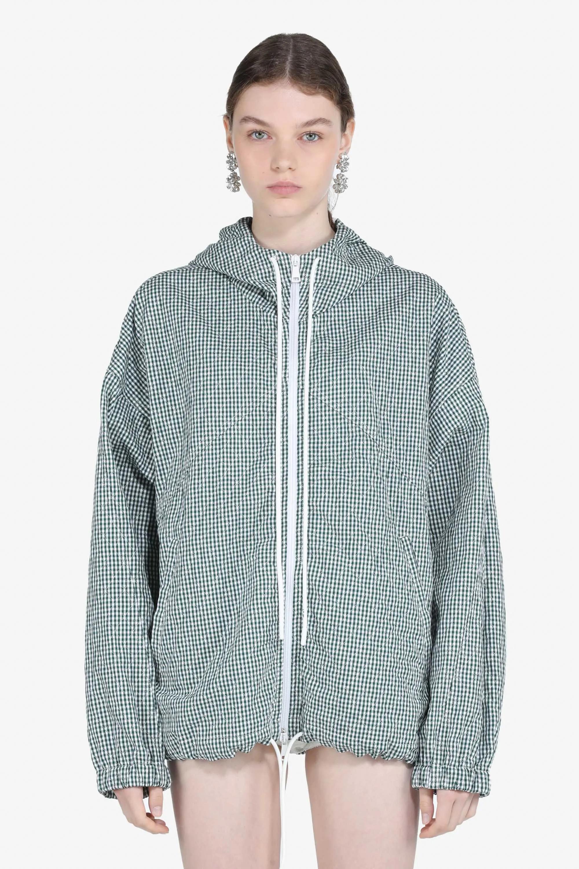 Giacca oversize a quadretti sold by No. 21