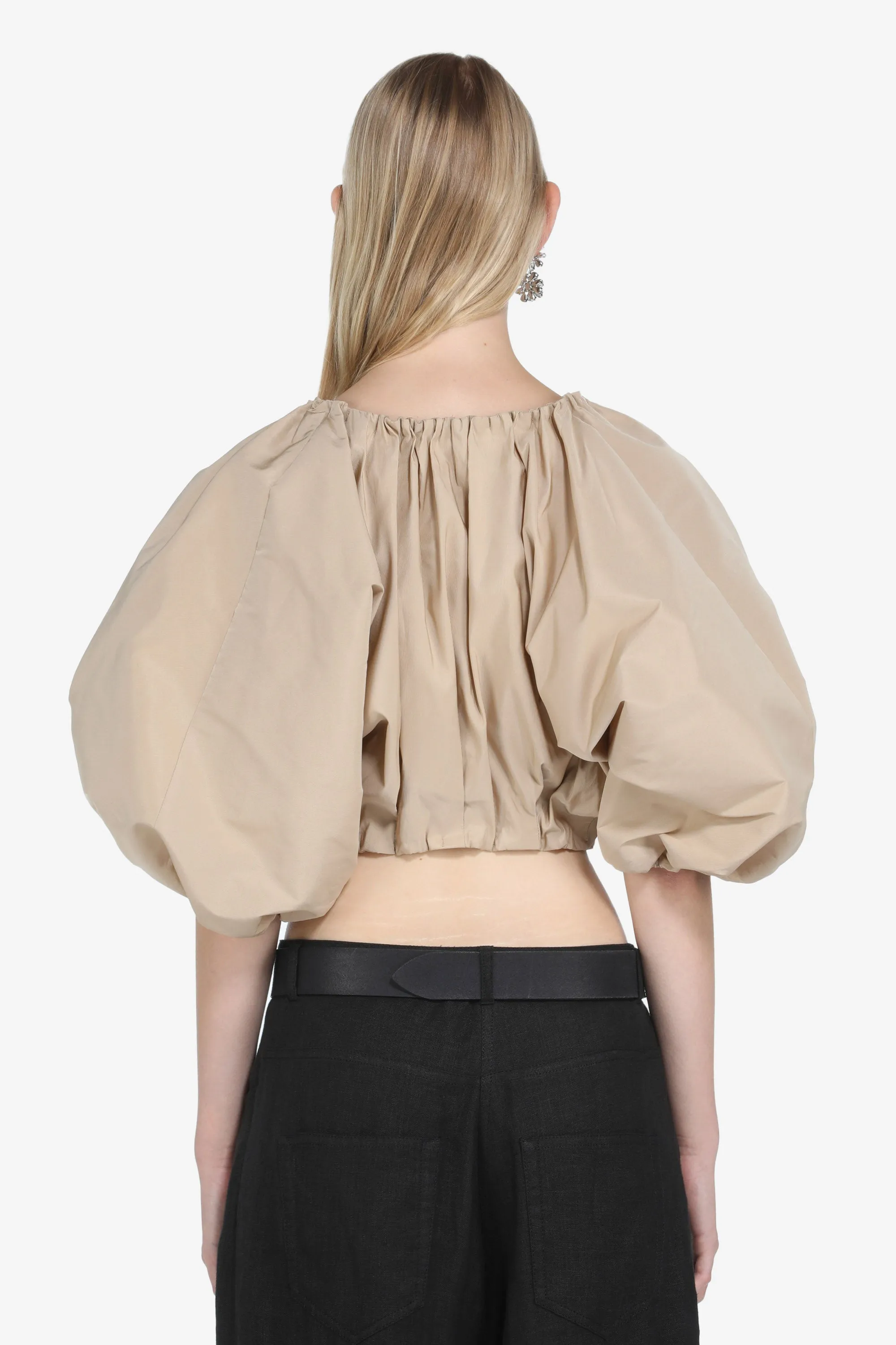 Crop top con maniche a sbuffo sold by No. 21 product image thumbnail 2