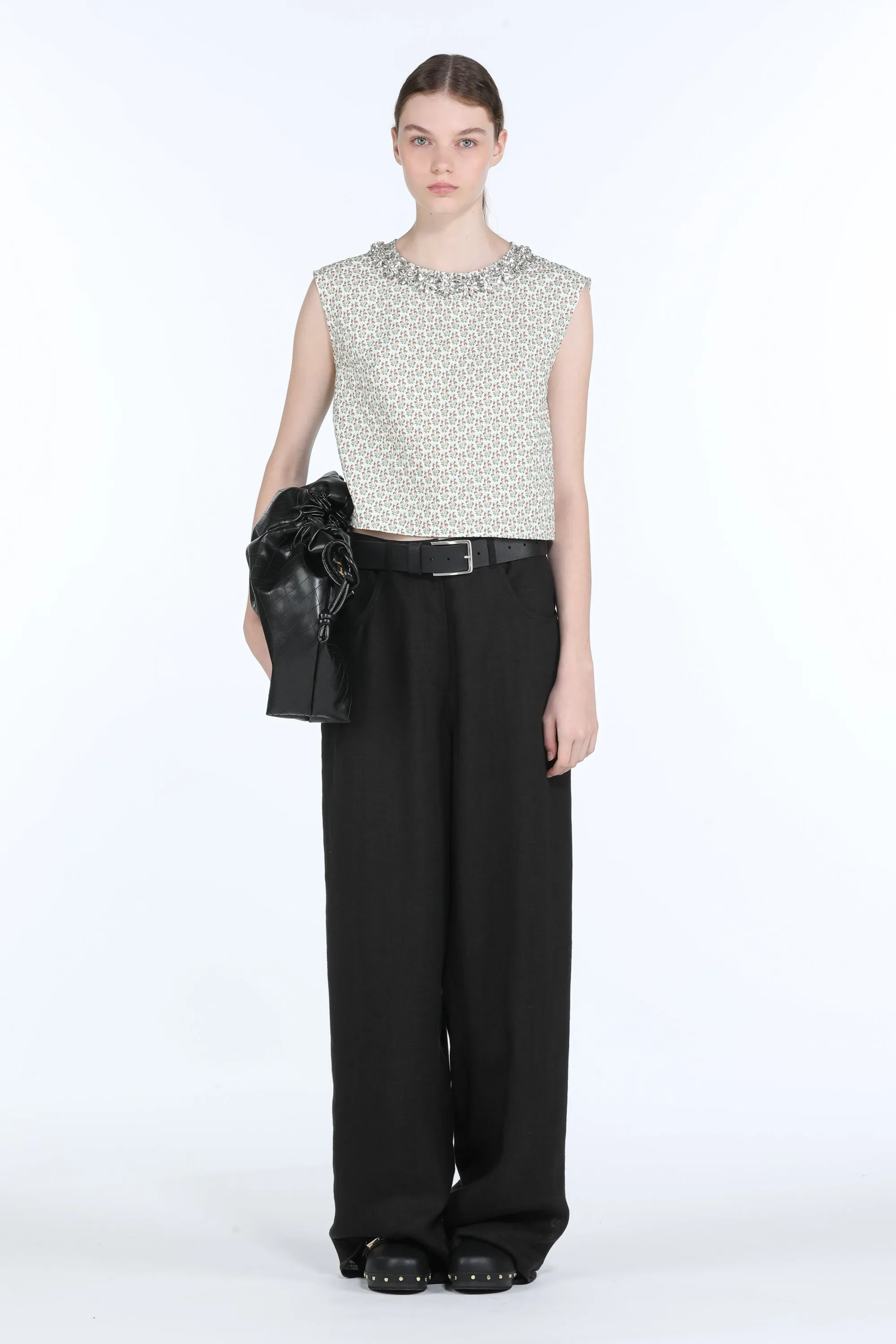 Crop top con motivo floreale sold by No. 21 product image thumbnail 4