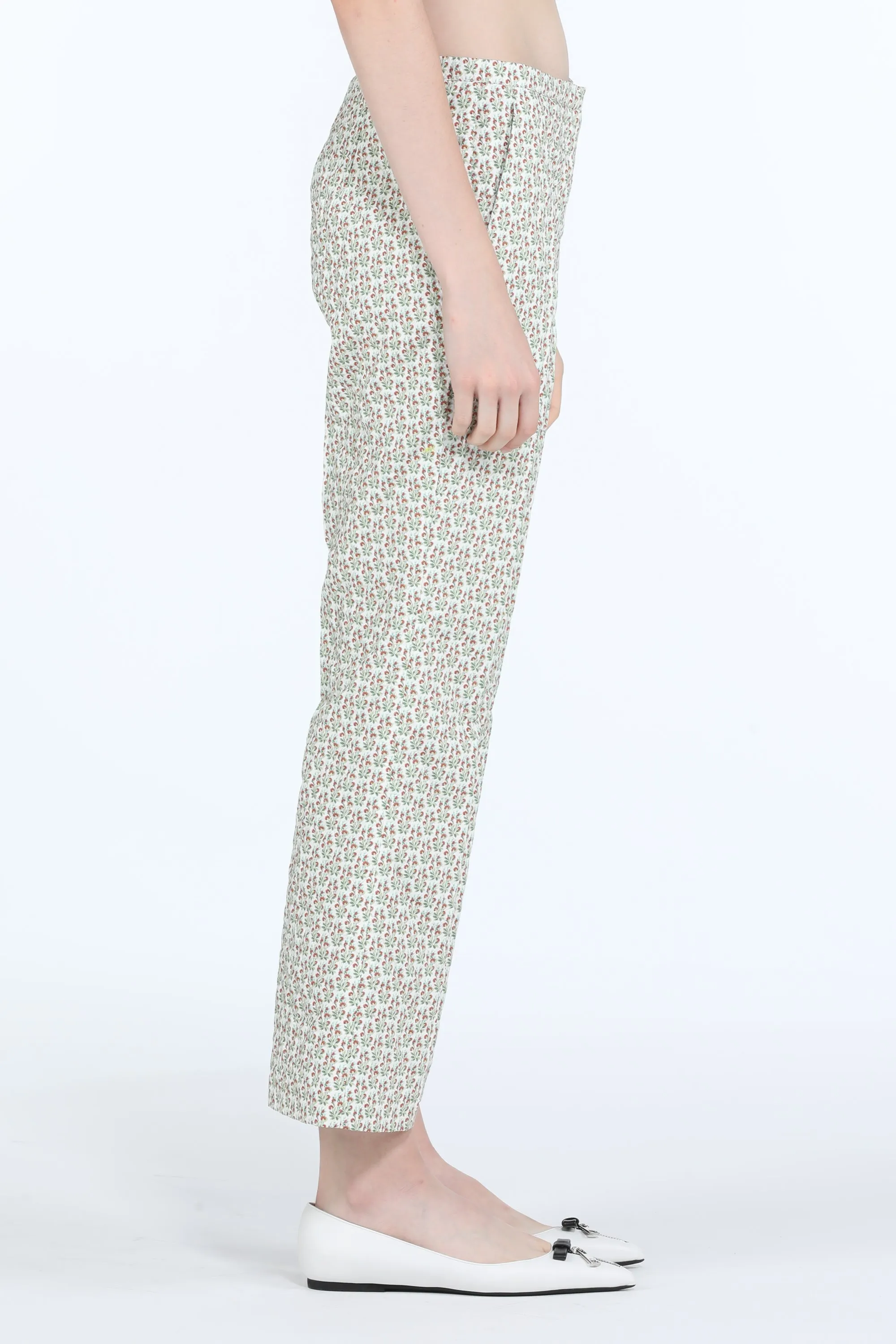 Pantaloni svasati cropped con stampa sold by No. 21 product image thumbnail 3