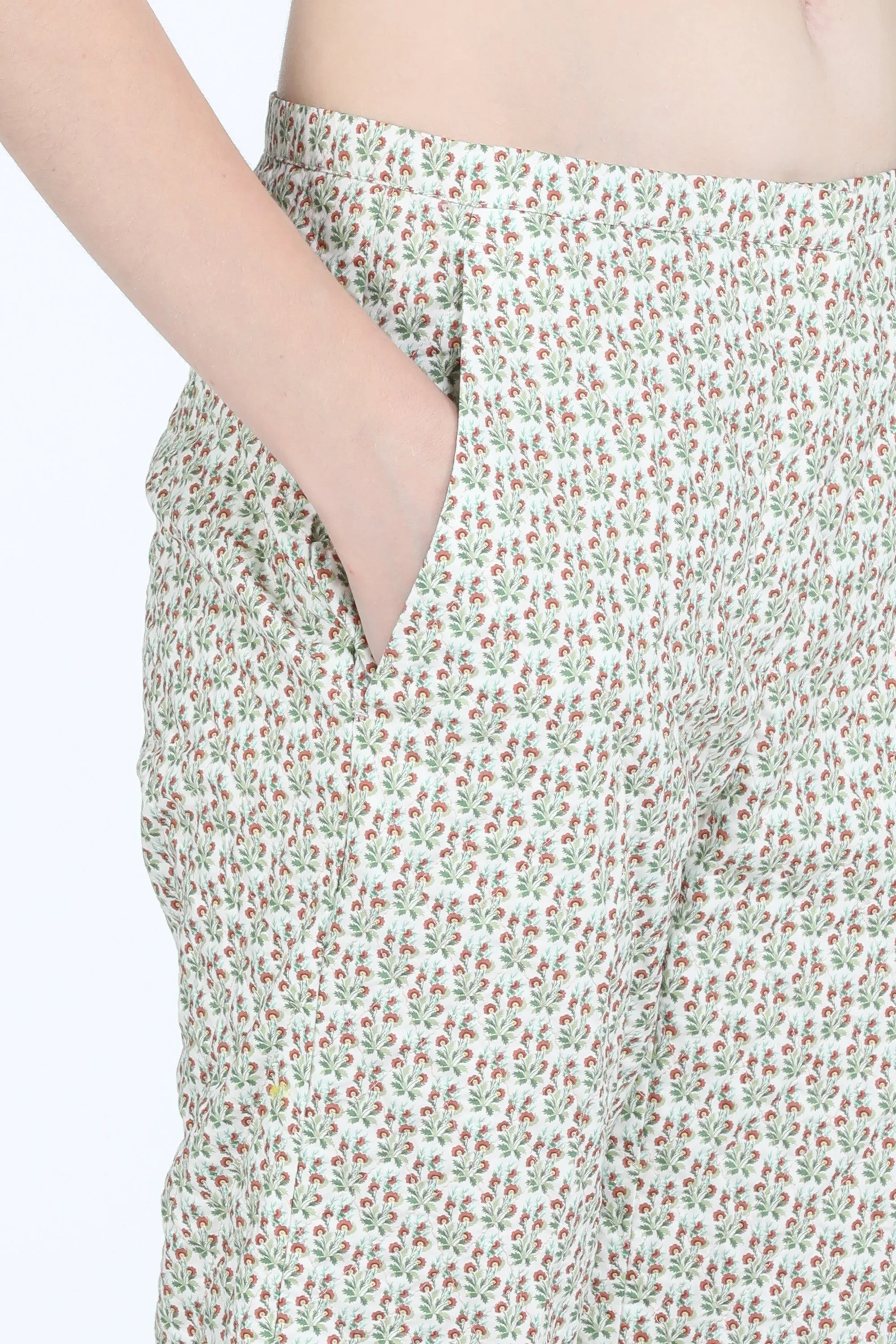 Pantaloni svasati cropped con stampa sold by No. 21 product image thumbnail 5