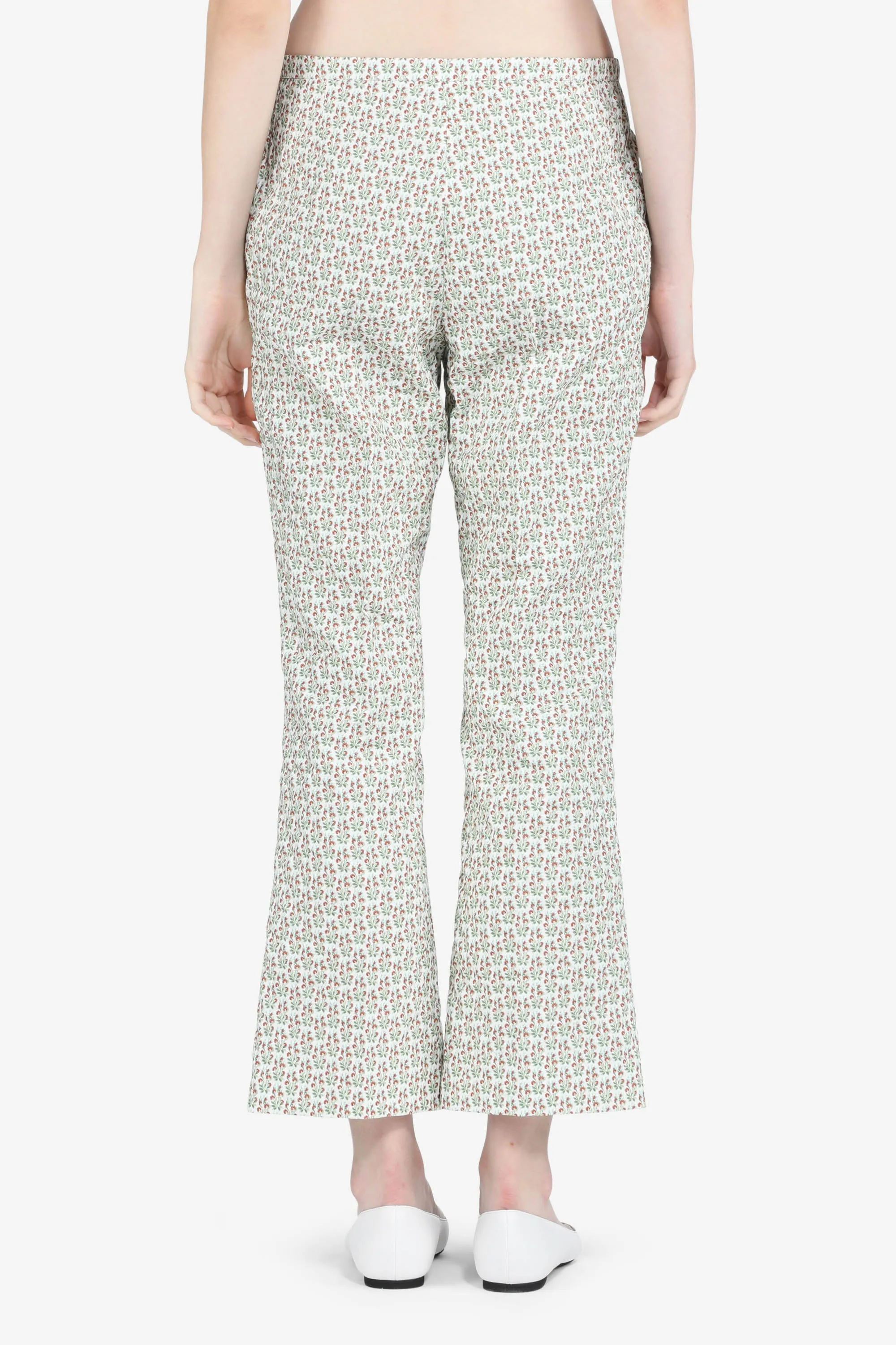 Pantaloni svasati cropped con stampa sold by No. 21 product image thumbnail 2