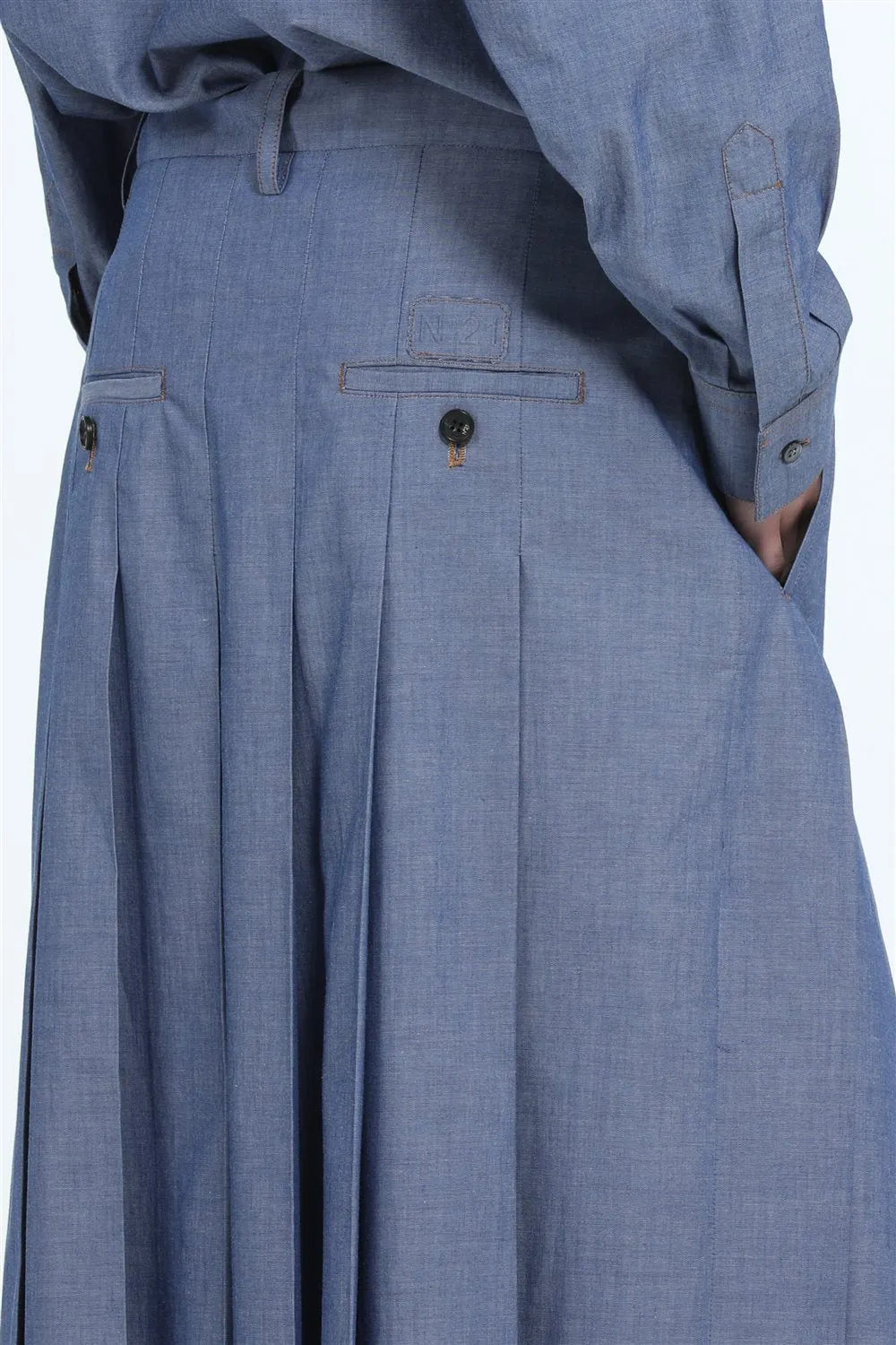 Maxi gonna con pieghe sold by No. 21 product image thumbnail 5