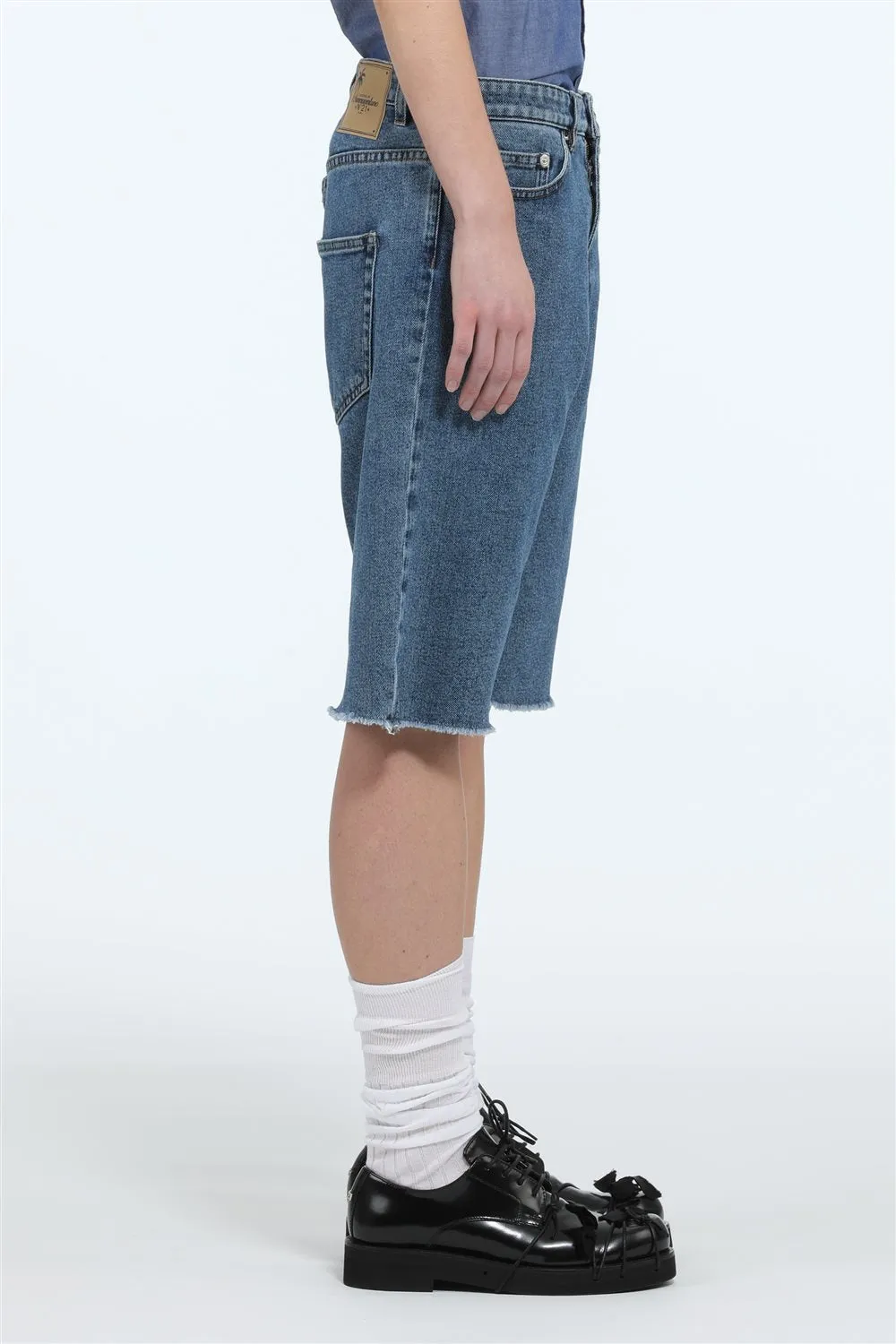 Bermuda in denim sold by No. 21 product image thumbnail 3