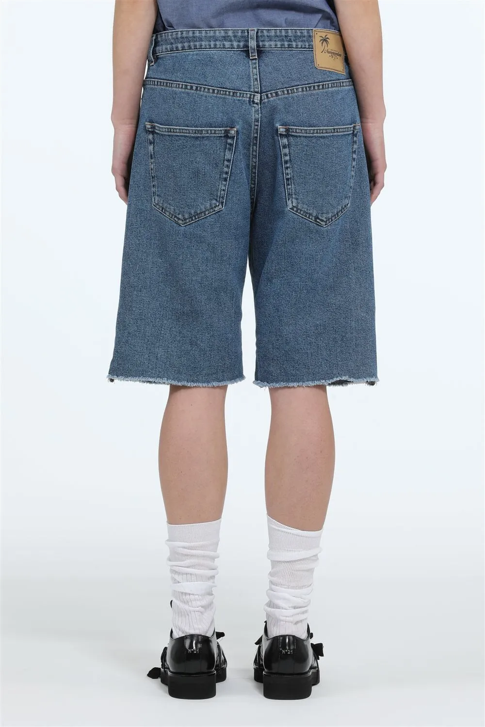 Bermuda in denim sold by No. 21 product image thumbnail 2