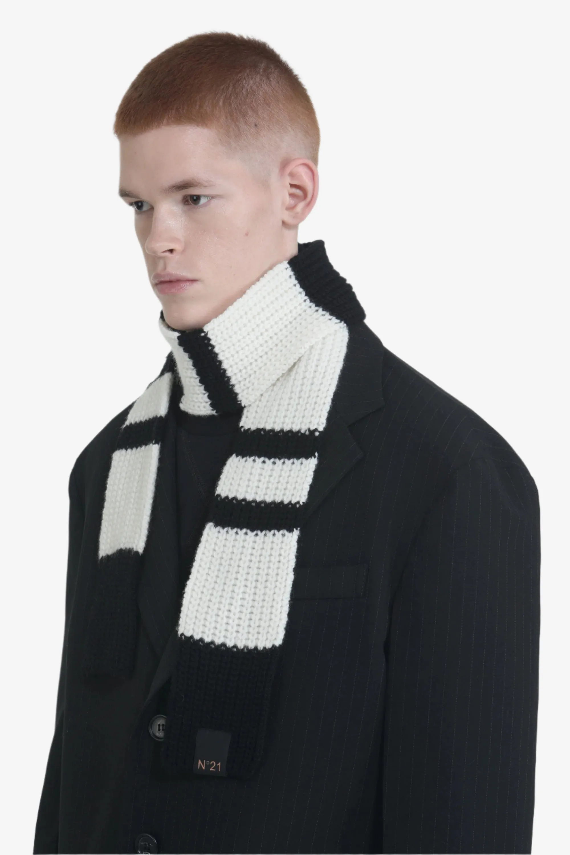 Sciarpa a righe sold by No. 21 product image thumbnail 2