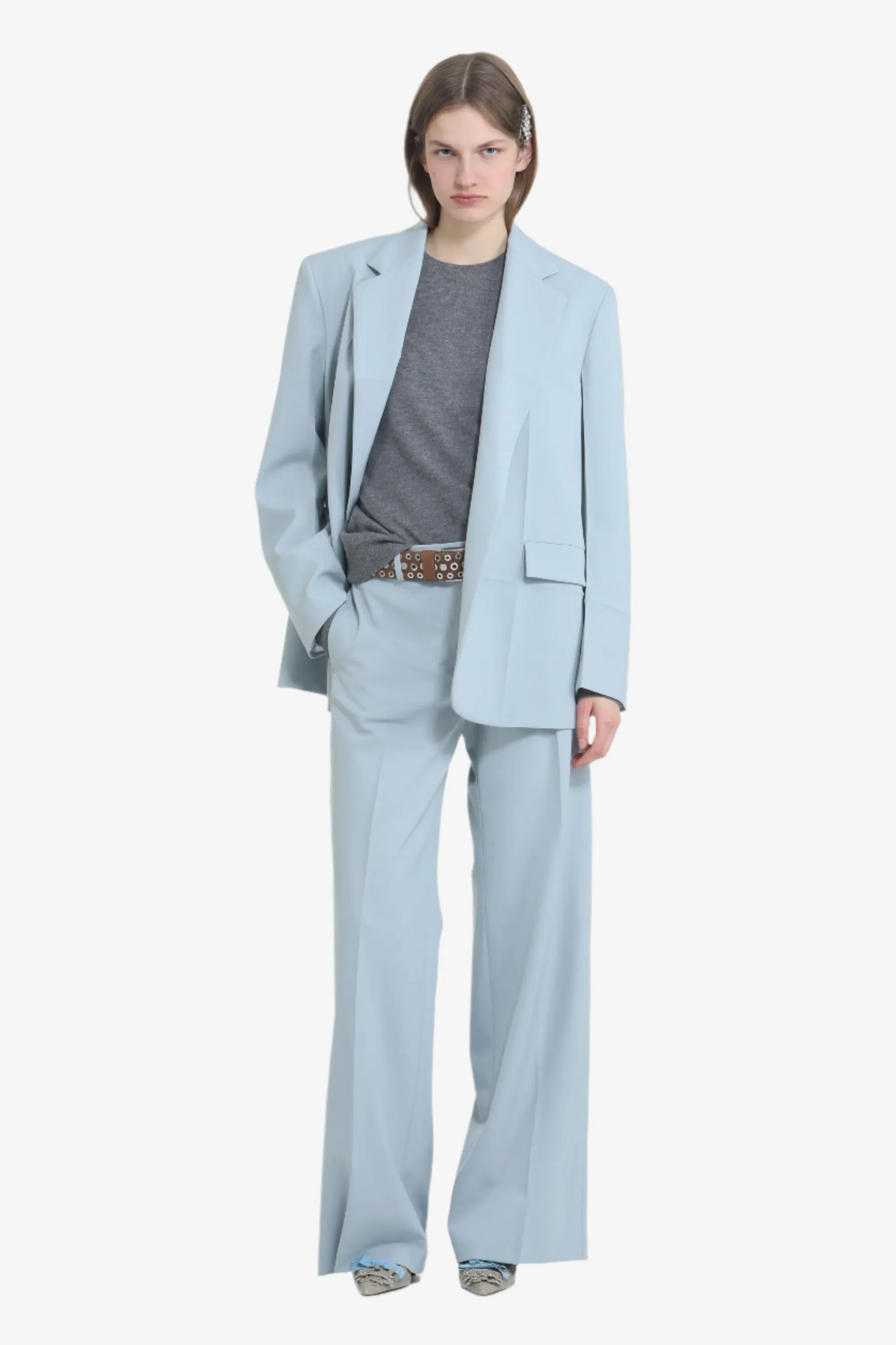 Pantalone palazzo con passanti sold by No. 21 product image thumbnail 4