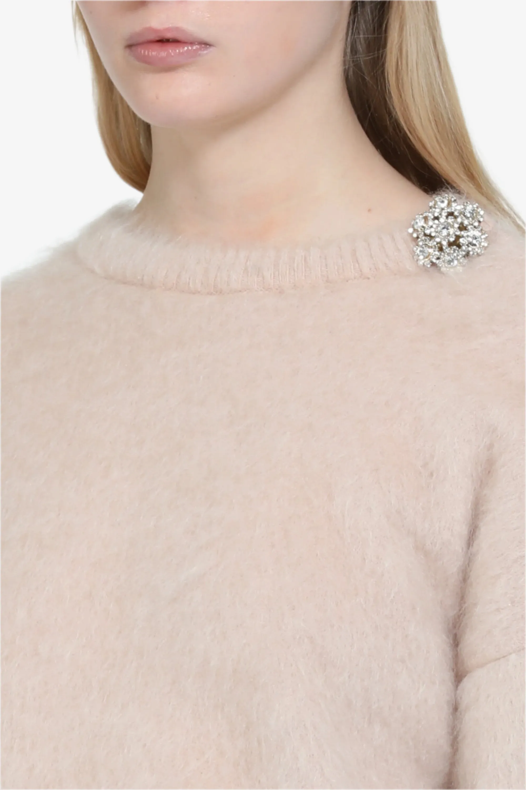 Maglione con bottone gioiello a fiore sold by No. 21 product image thumbnail 5