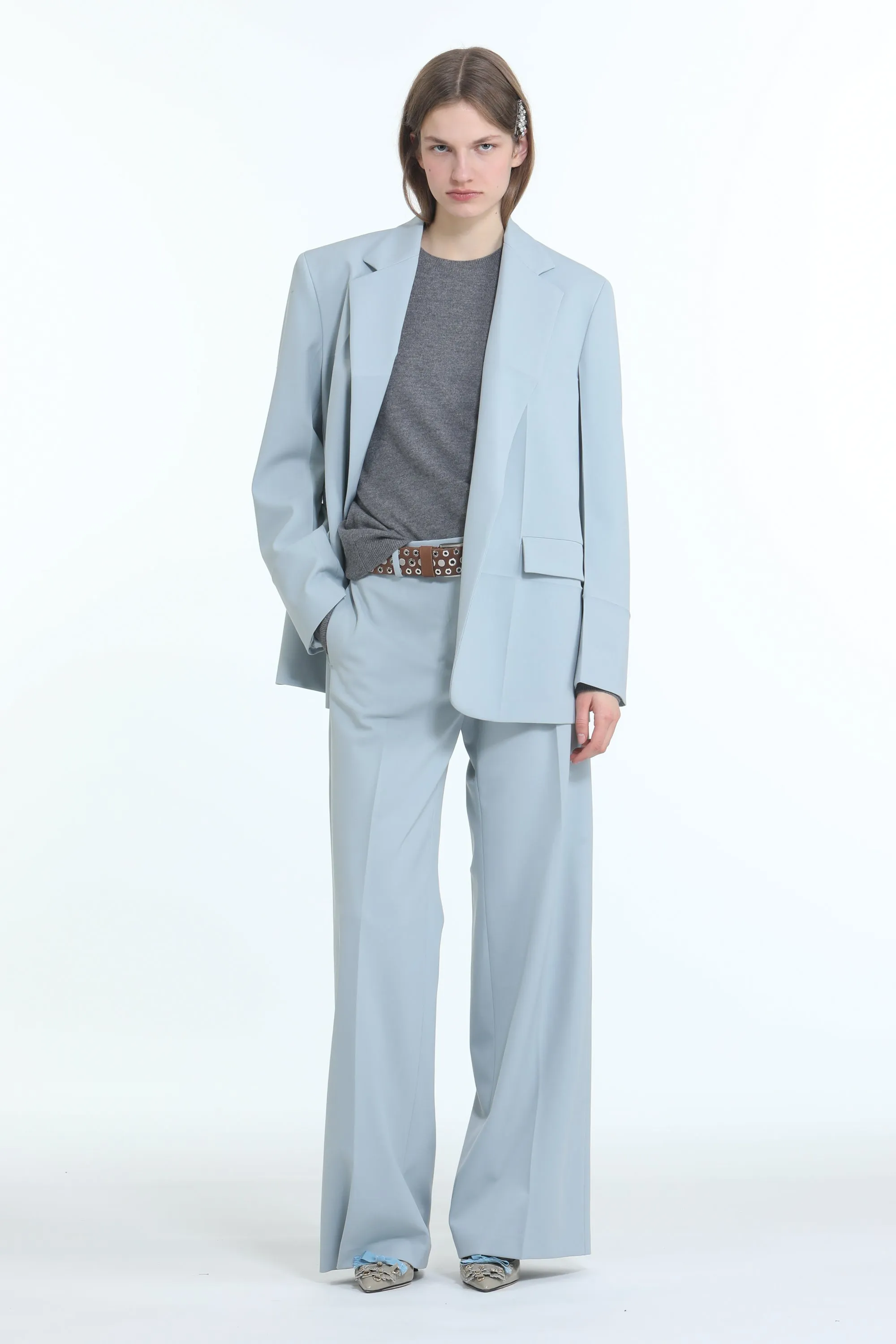 Blazer oversize con spalline sold by No. 21 product image thumbnail 4