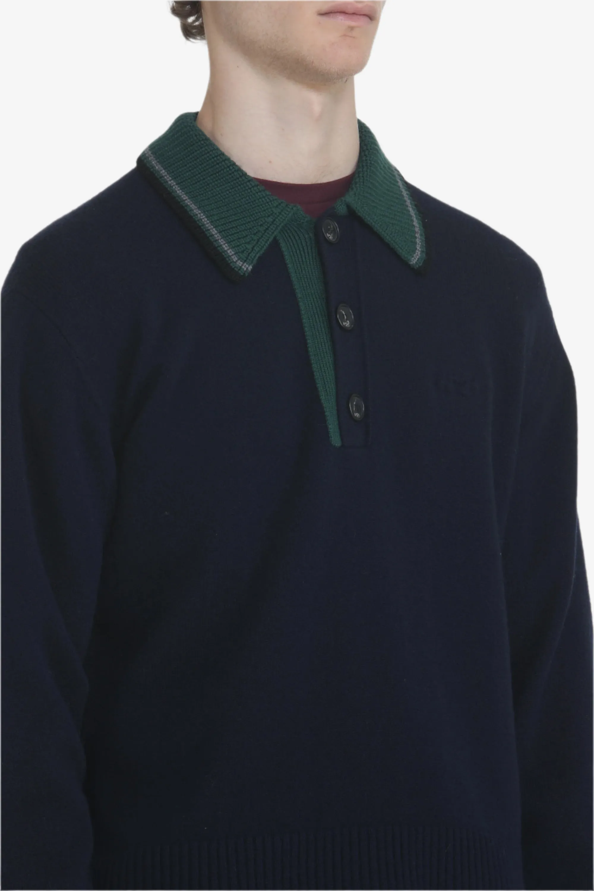 Maglione con colletto a contrasto sold by No. 21 product image thumbnail 5