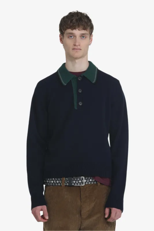 Maglione con colletto a contrasto sold by No. 21