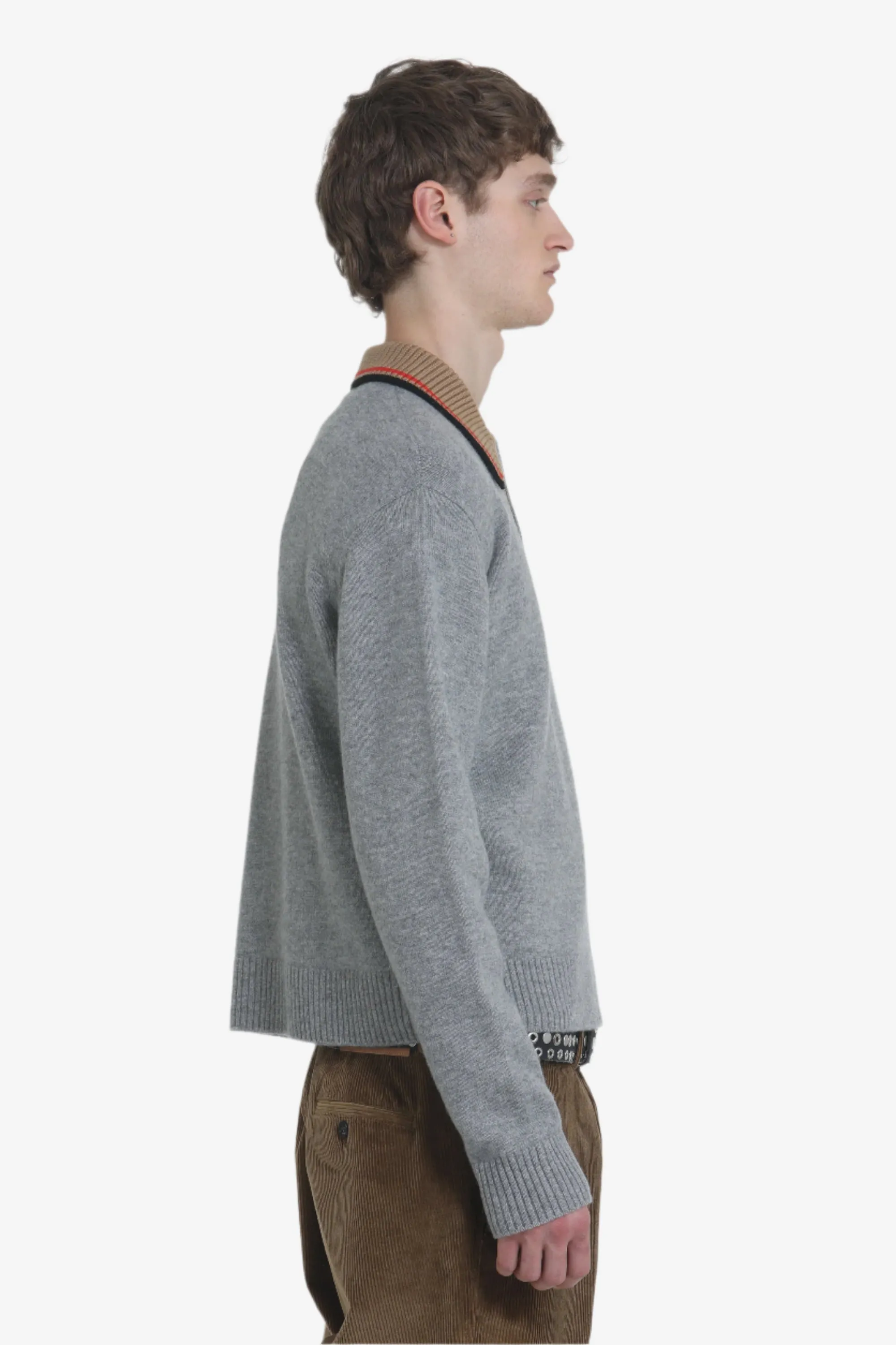 Maglione con colletto a contrasto sold by No. 21 product image thumbnail 3