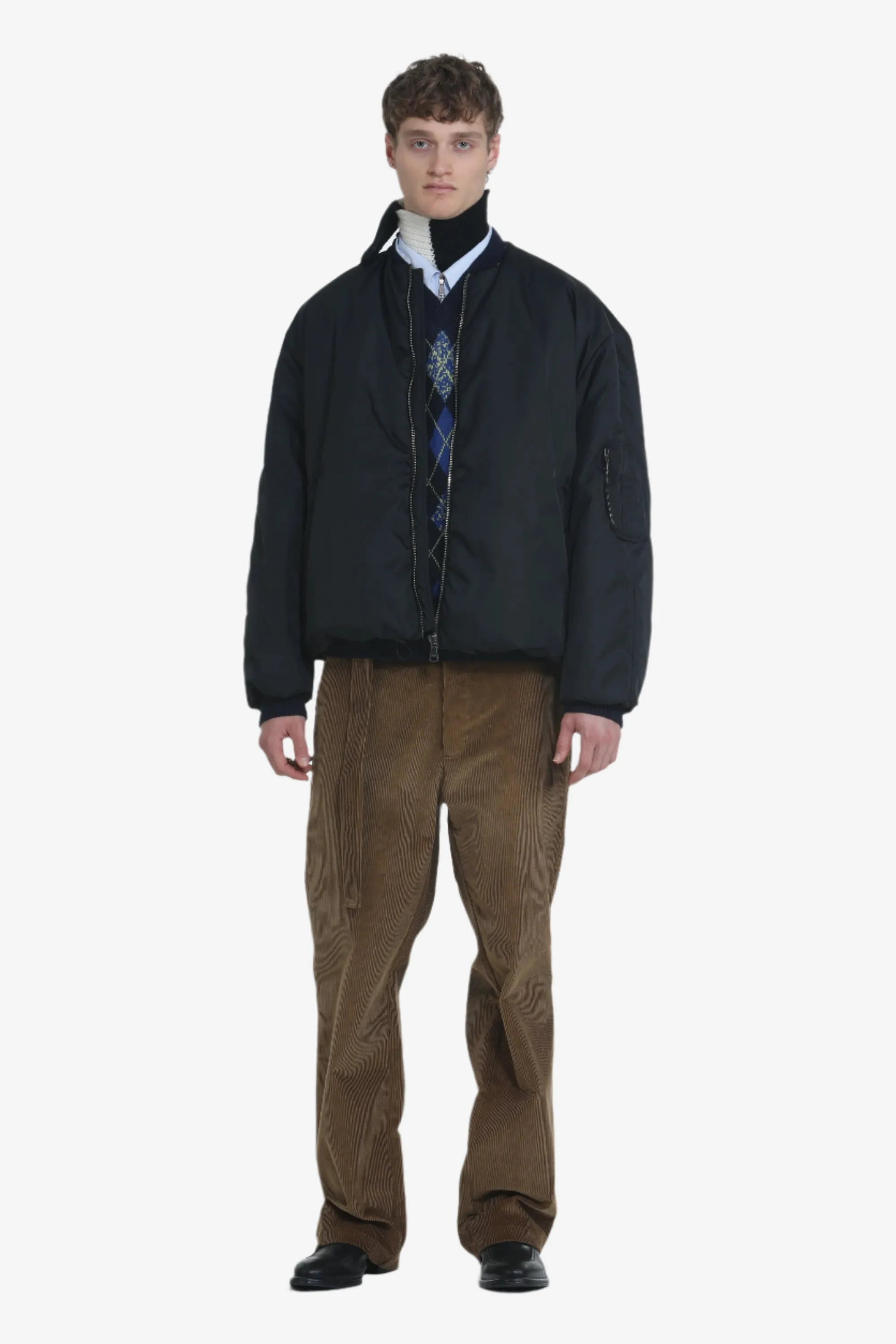 Bomber oversize con zip sold by No. 21 product image thumbnail 4