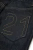 Jeans relaxed in denim scuro sold by No. 21