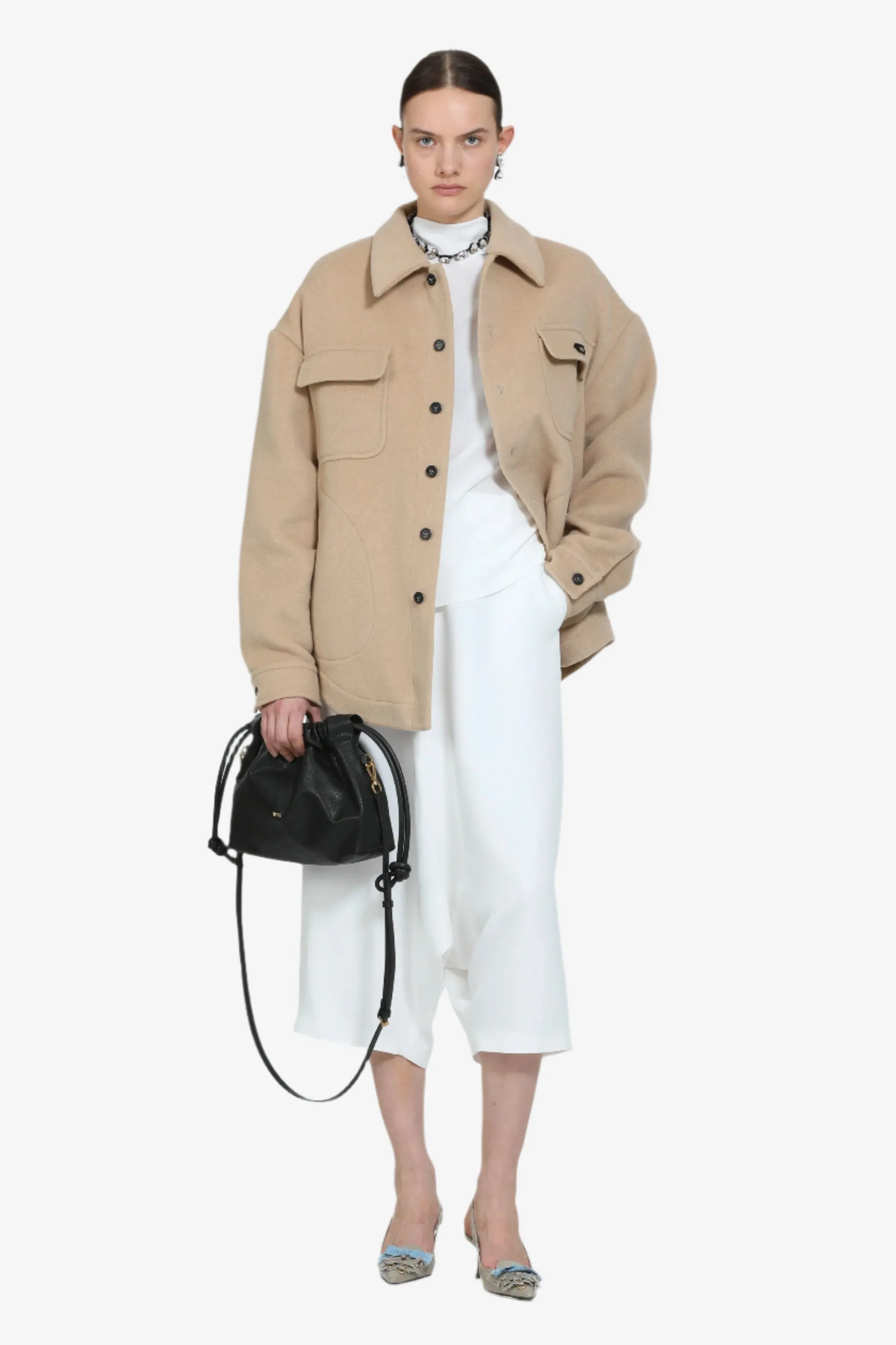 Blusa con maniche lunghe svasate sold by No. 21 product image thumbnail 4