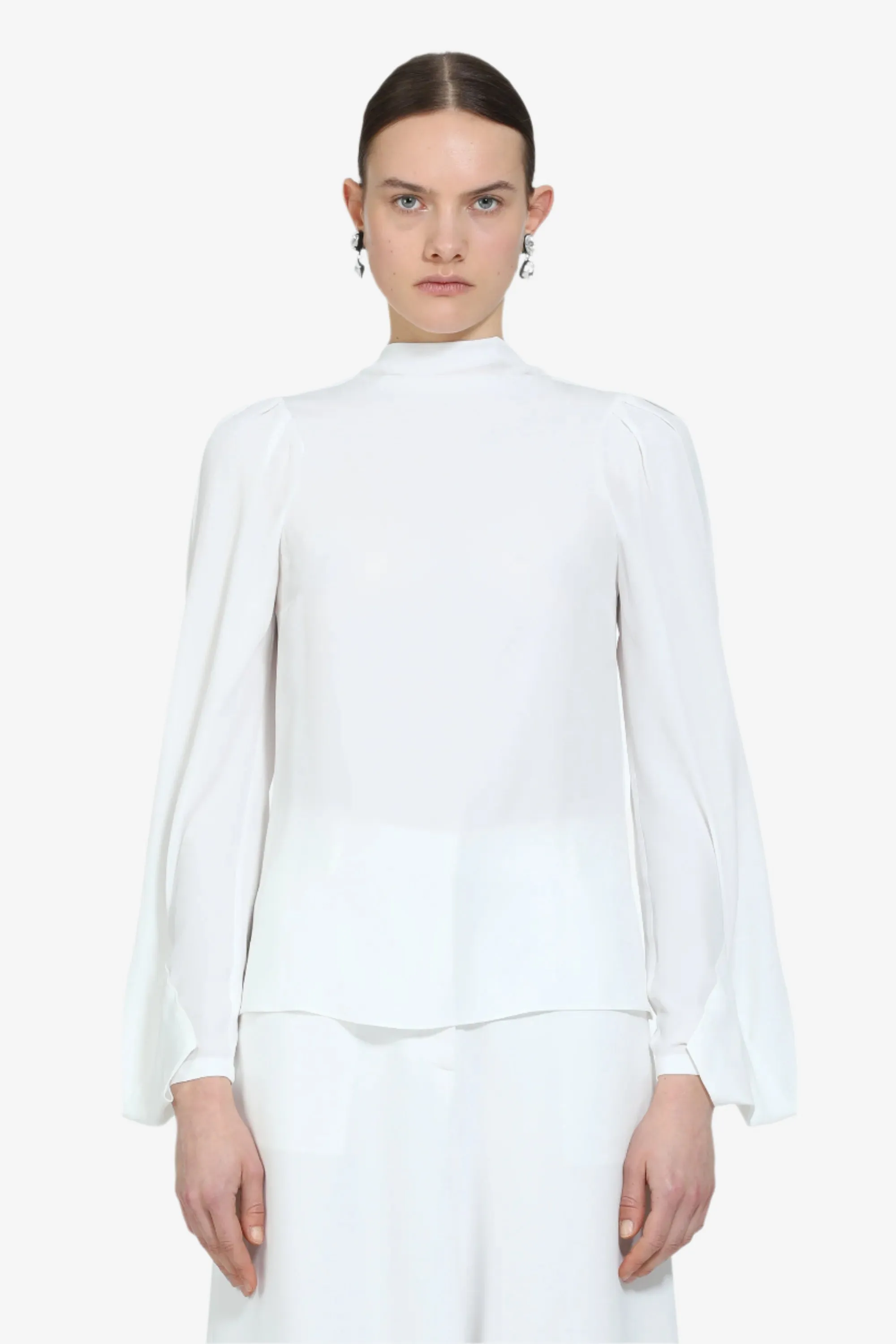 Blusa con maniche lunghe svasate sold by No. 21