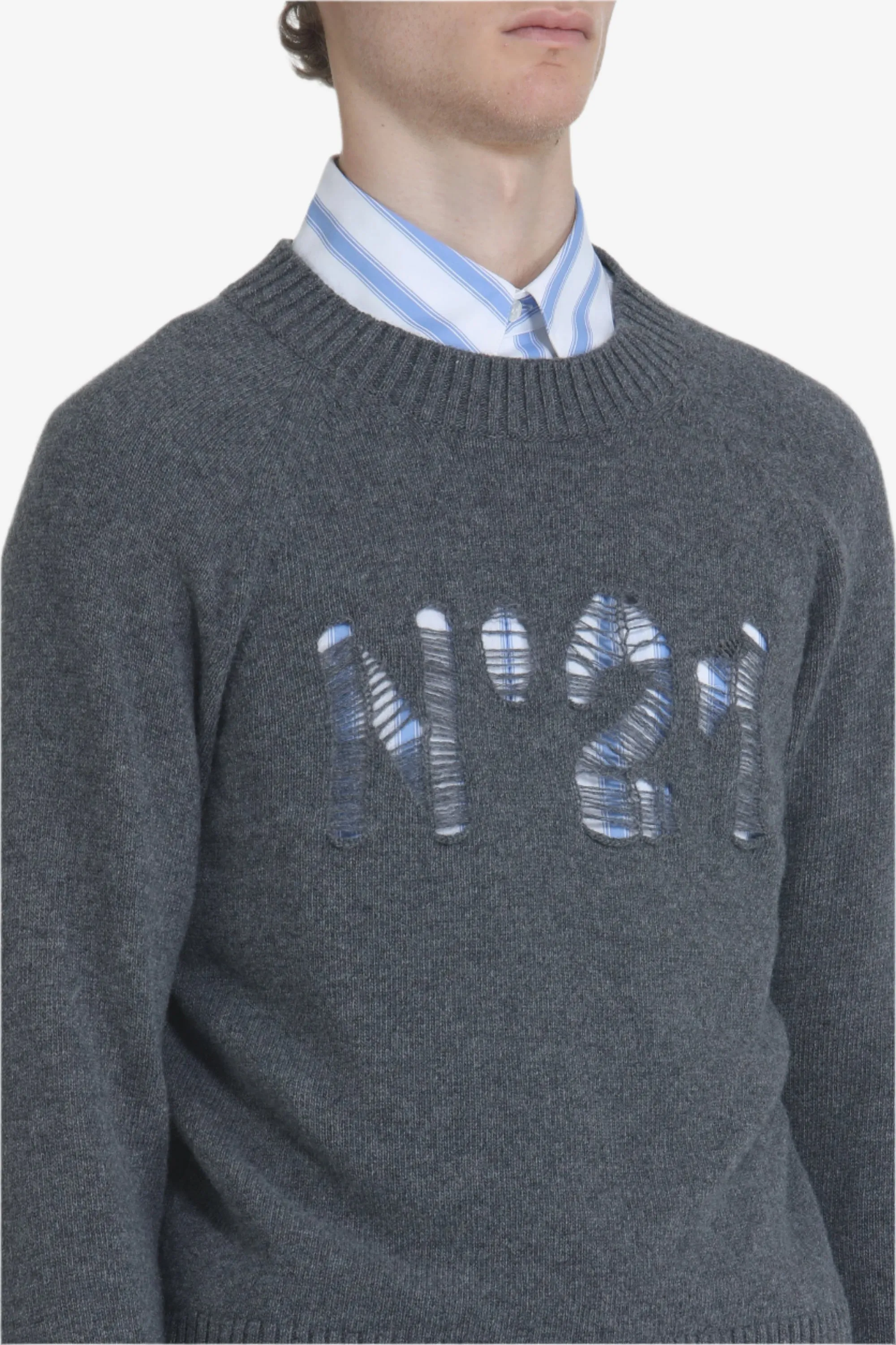 Maglione con logo sold by No. 21 product image thumbnail 5