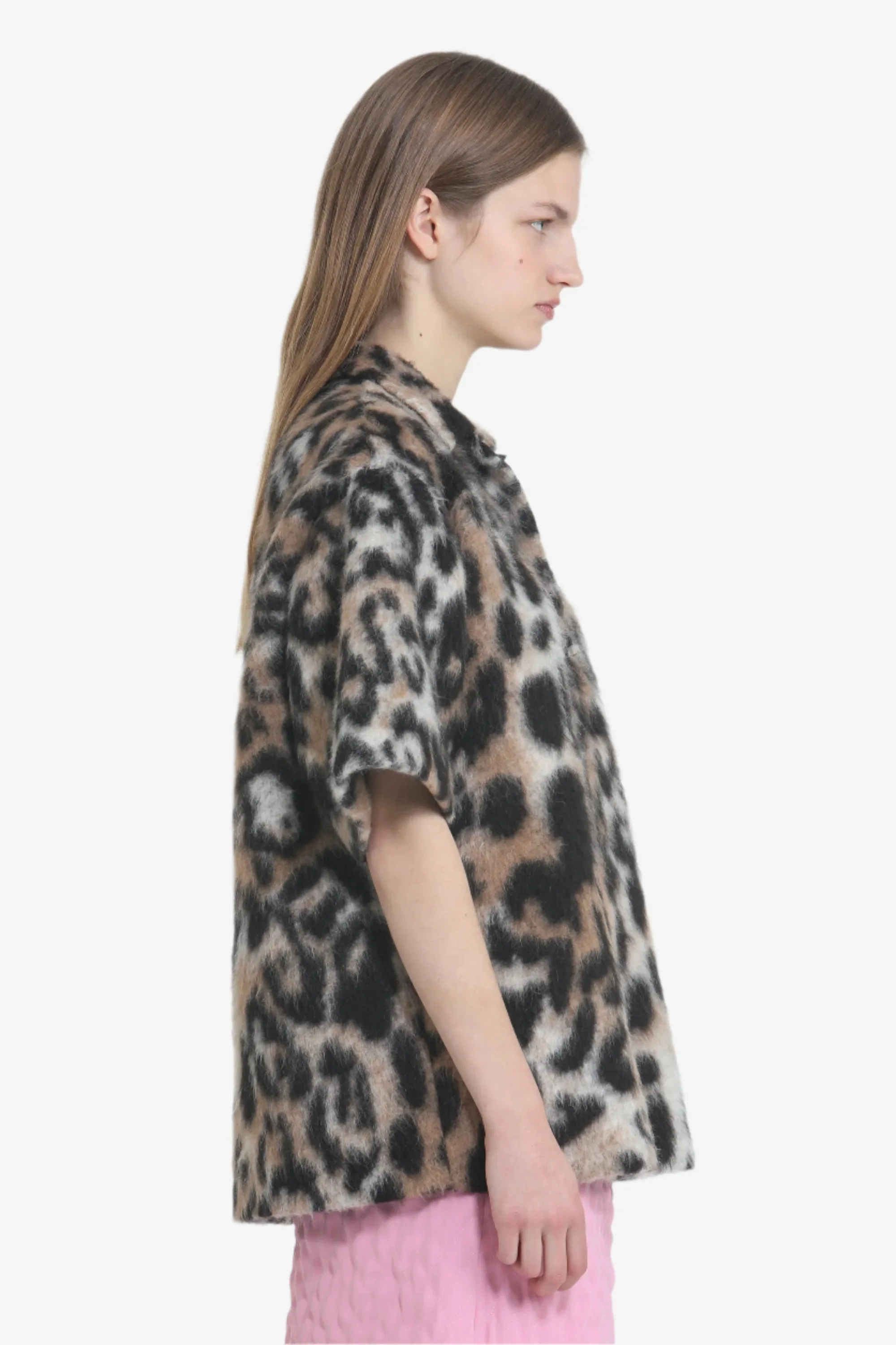 Felpa camicia effetto maculato sold by No. 21 product image thumbnail 3