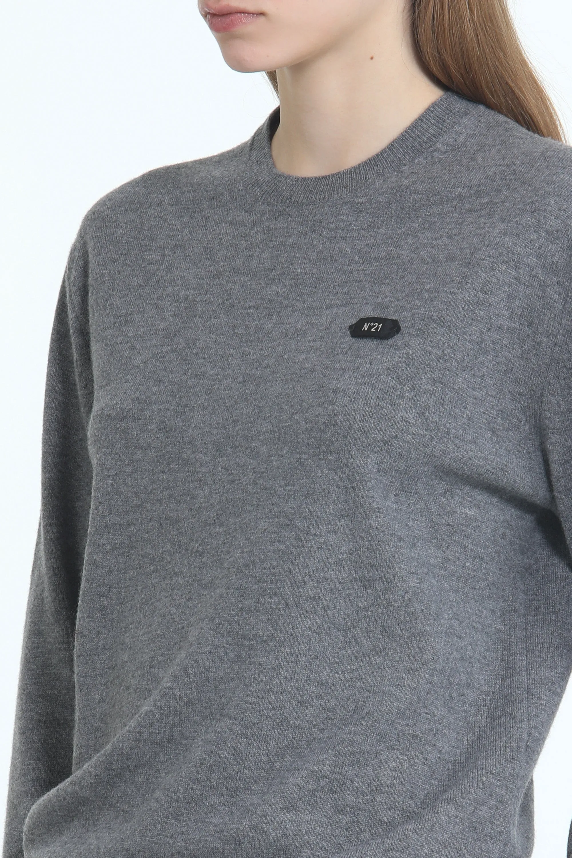 Maglia girocollo con logo sold by No. 21 product image thumbnail 5