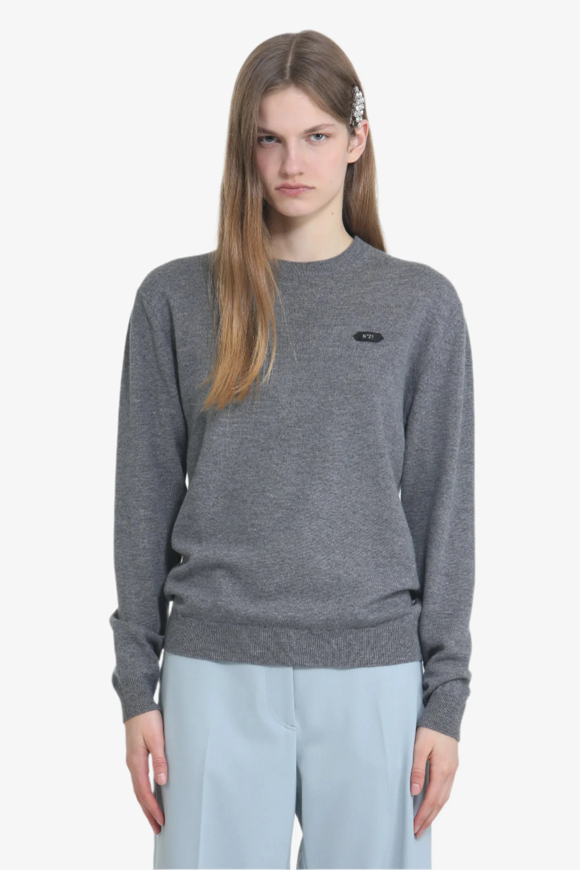 Maglia girocollo con logo sold by No. 21