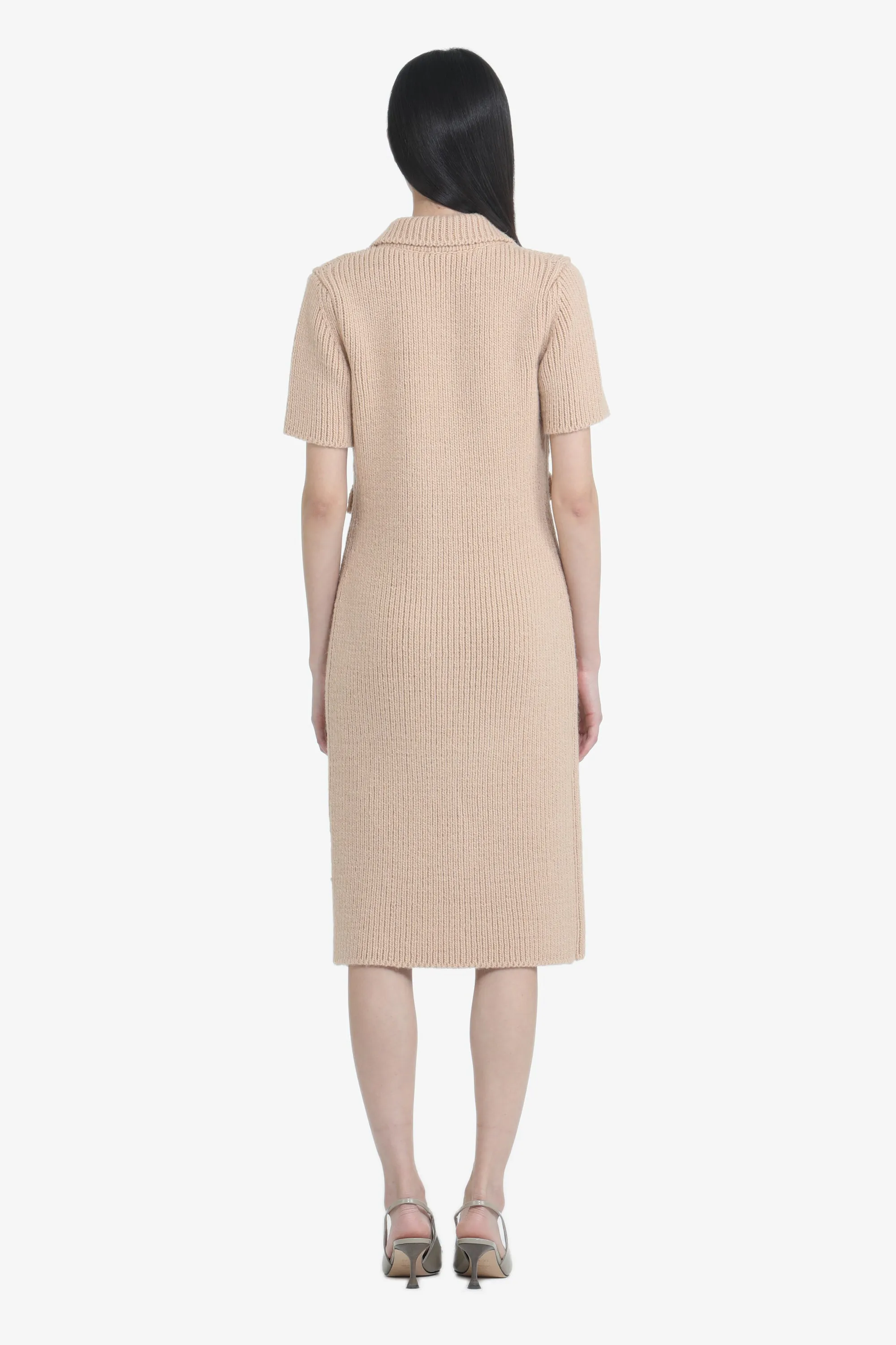 Abito in maglia maniche corte con colletto sold by No. 21 product image thumbnail 2