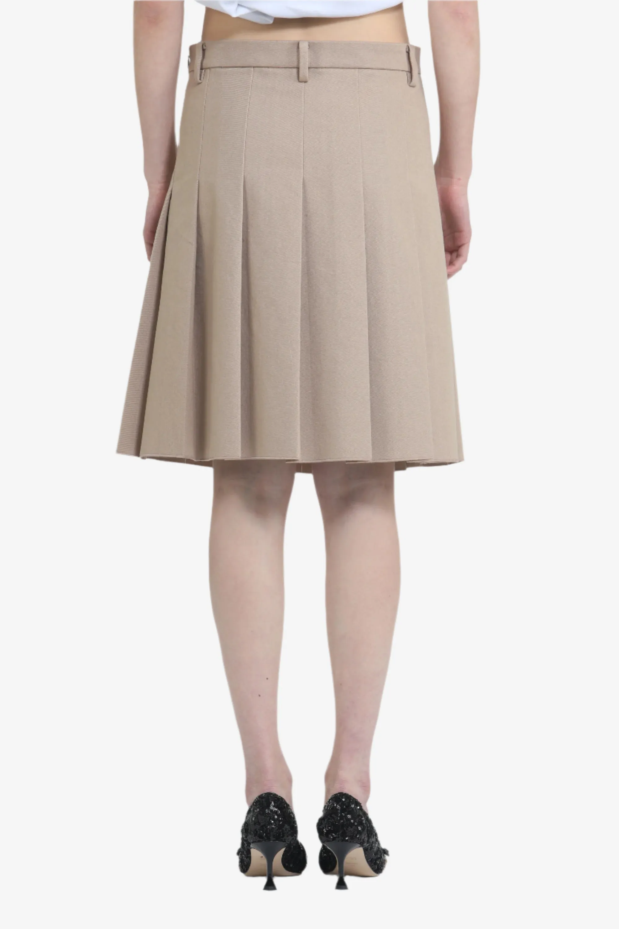 Gonna a pieghe con passanti sold by No. 21 product image thumbnail 2