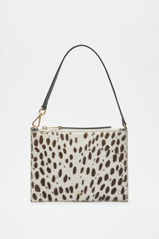 Pochette a spalla effetto animalier sold by No. 21