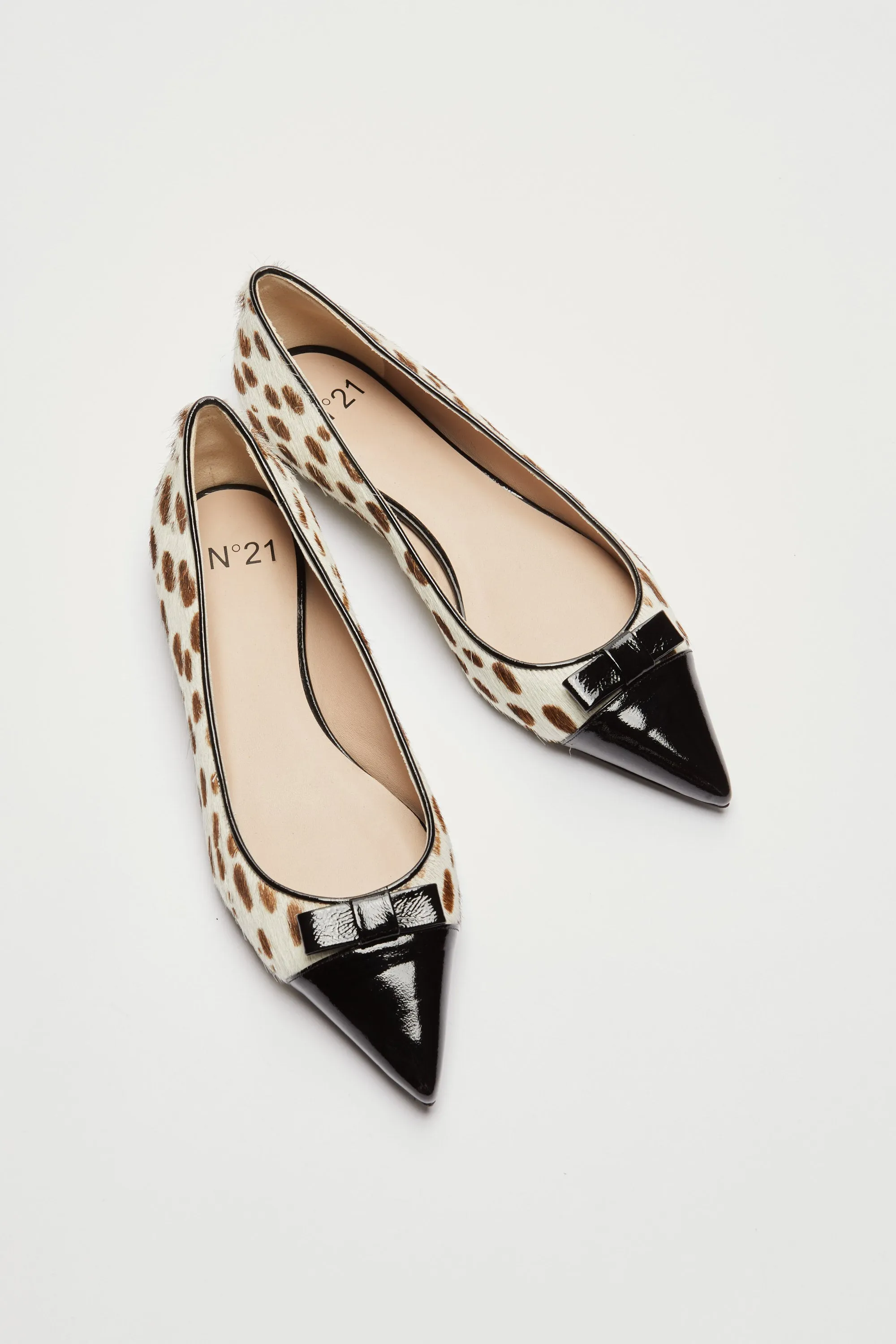 Ballerina a punta effetto animalier sold by No. 21 product image thumbnail 5