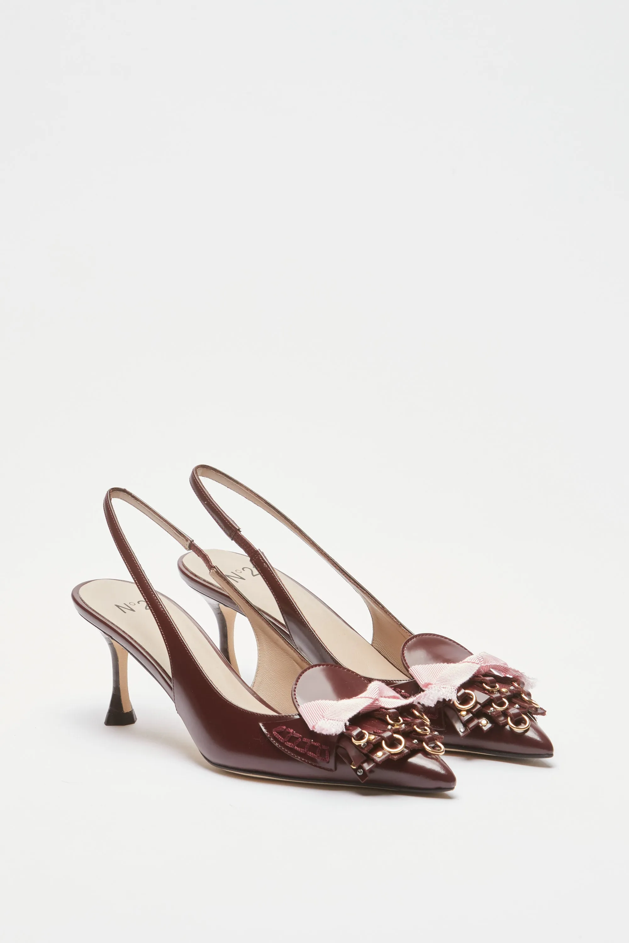 Slingback con frange e borchie sold by No. 21 product image thumbnail 2