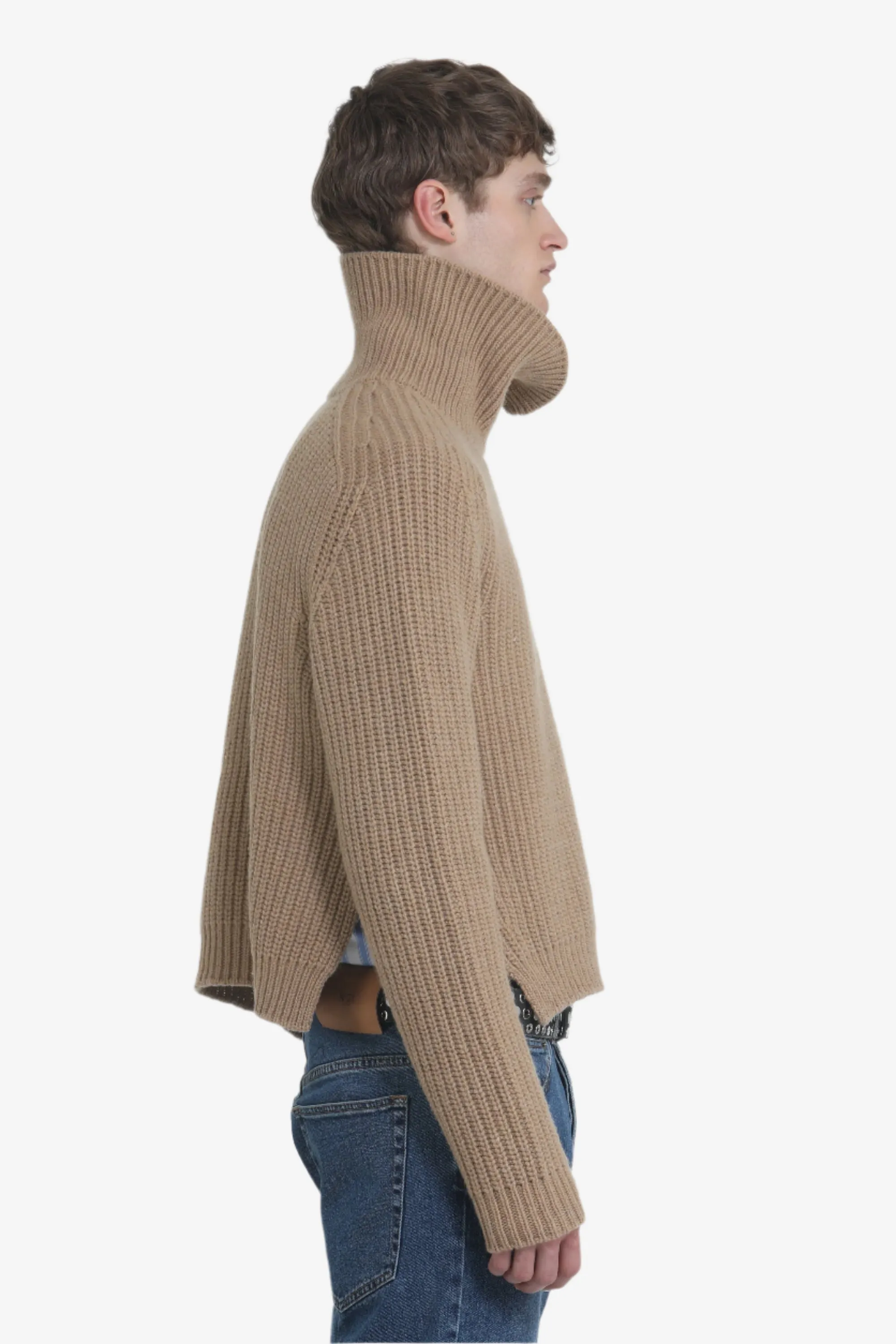 Maglione a collo alto con chiusura a zip sold by No. 21 product image thumbnail 3